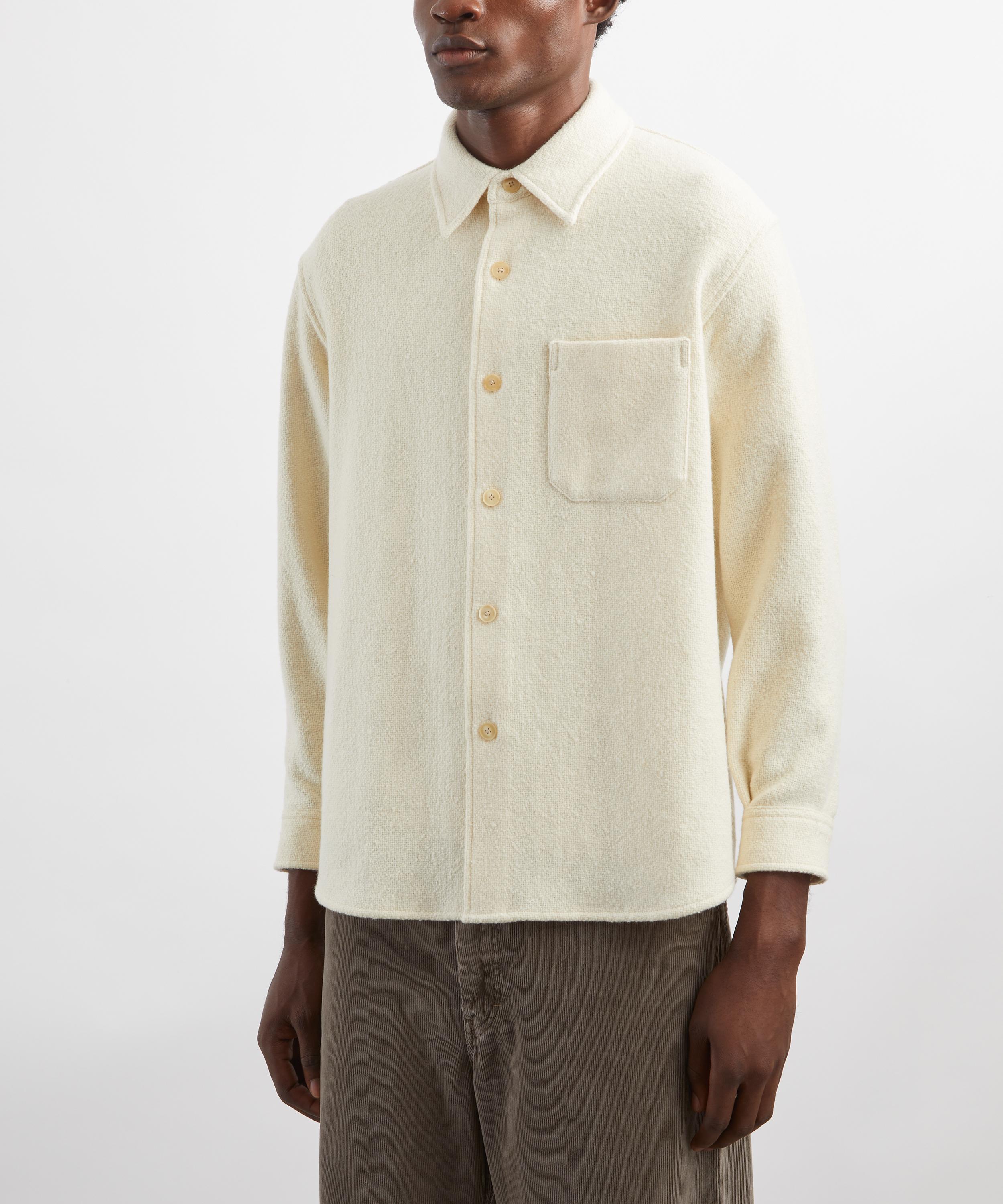 Auralee - Wool-Tweed Overshirt image number 2