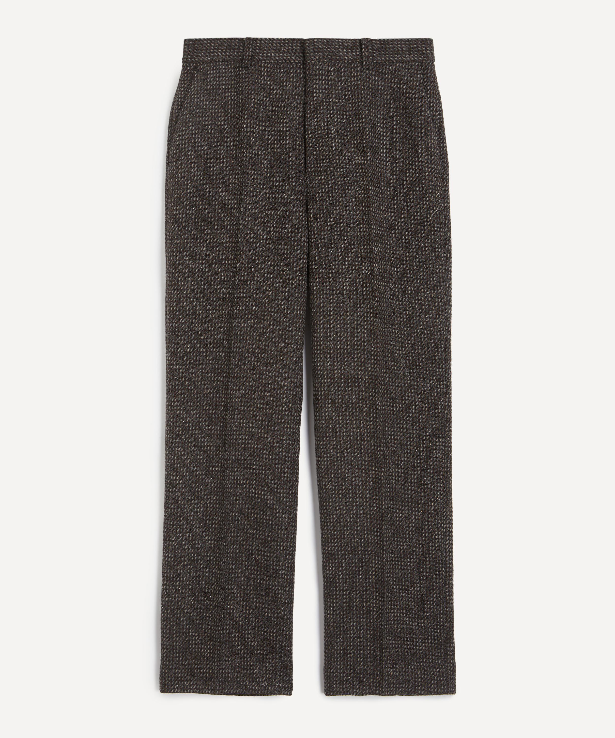Auralee - Alpaca-Wool-Silk Tweed Trousers image number 0