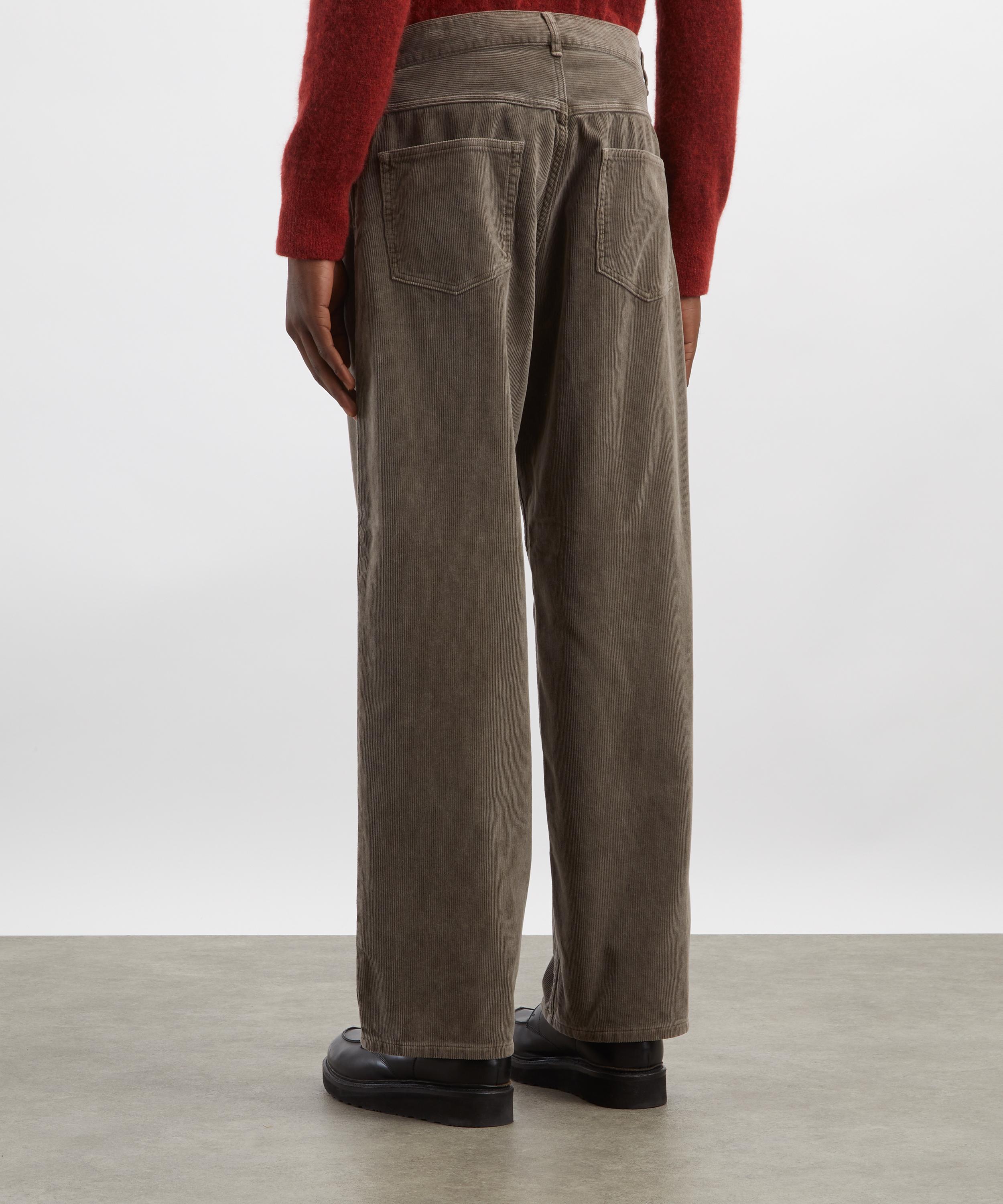AURALEE【オーラリー】 WASHED CORDUROY SLACKS Auralee Straight-Leg Corduroy Trousers | Liberty
