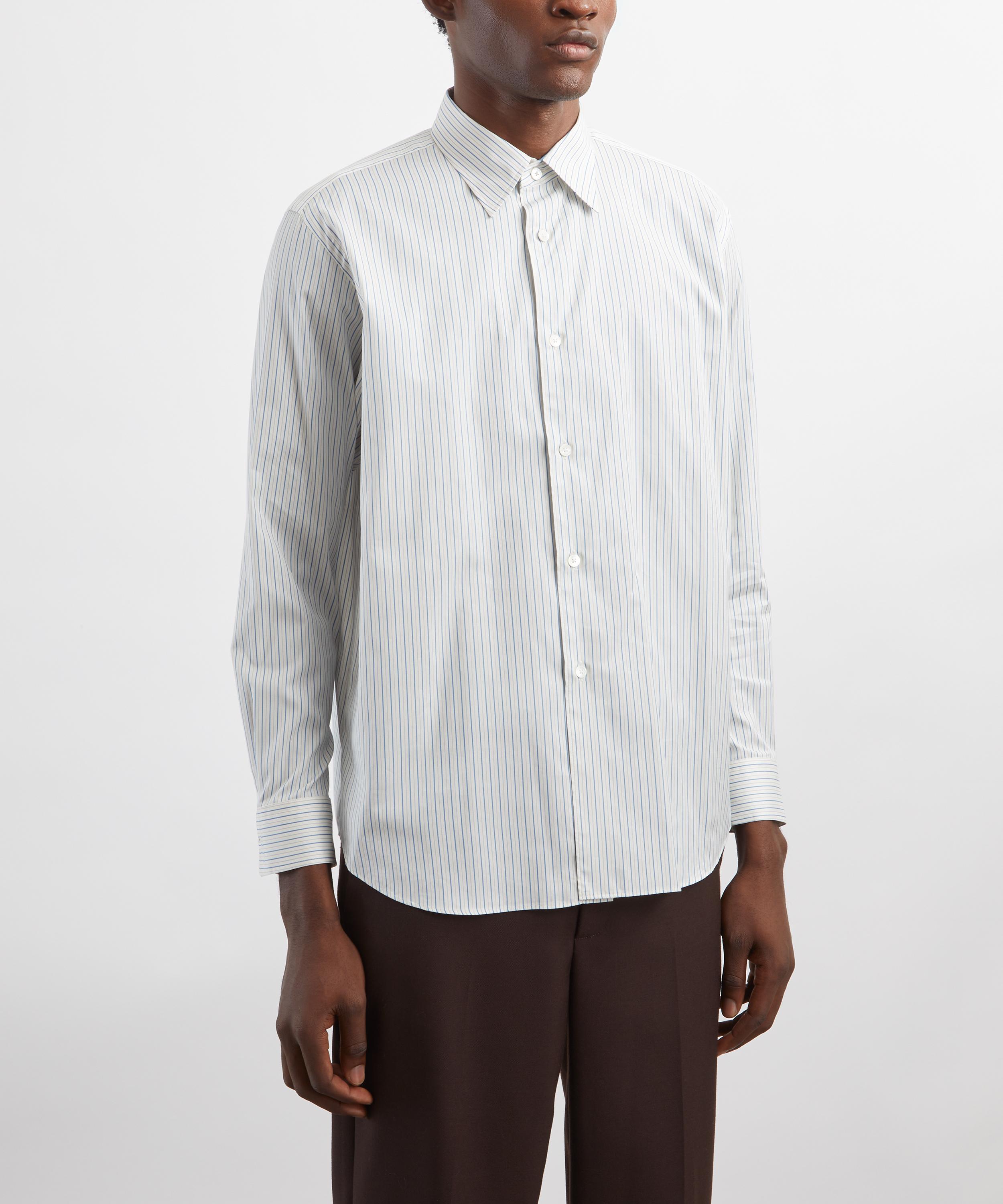 Auralee - Striped Cotton Silk Shirt image number 2
