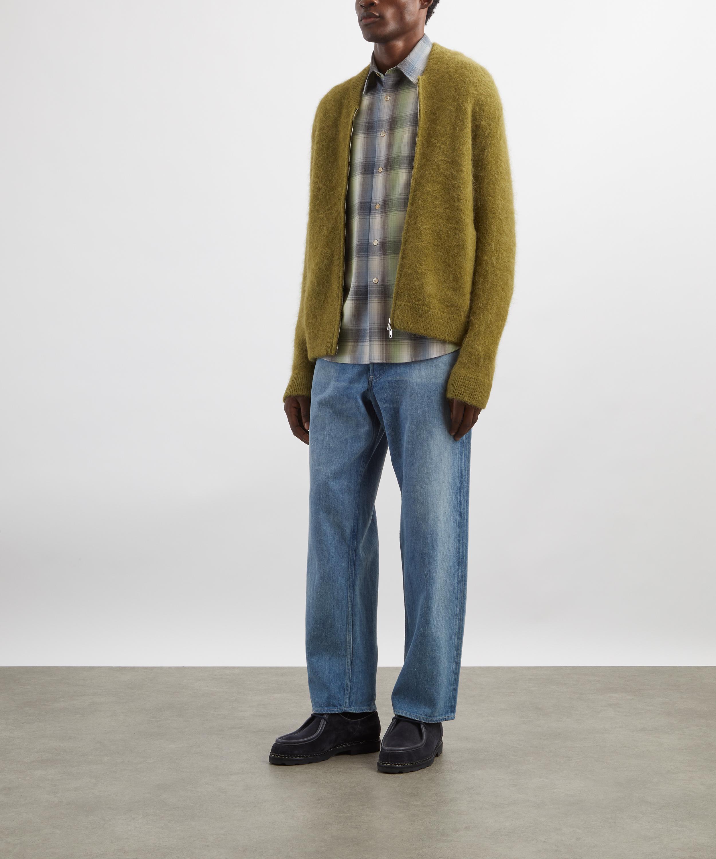 Auralee - Check Wool Shirt image number 1