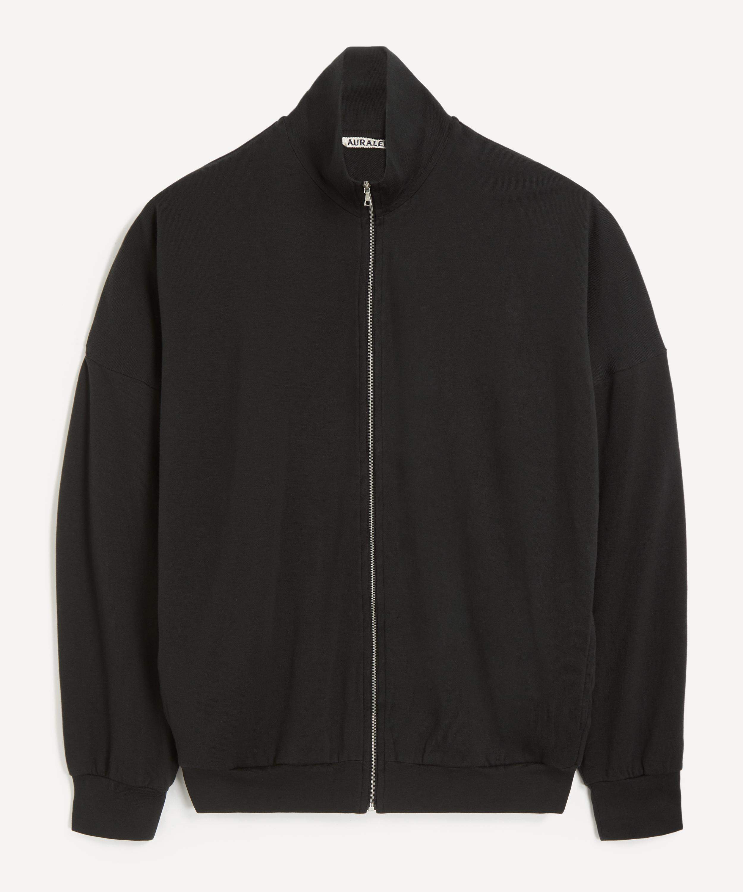 Auralee - High-Gauge Zip-Up Jumper