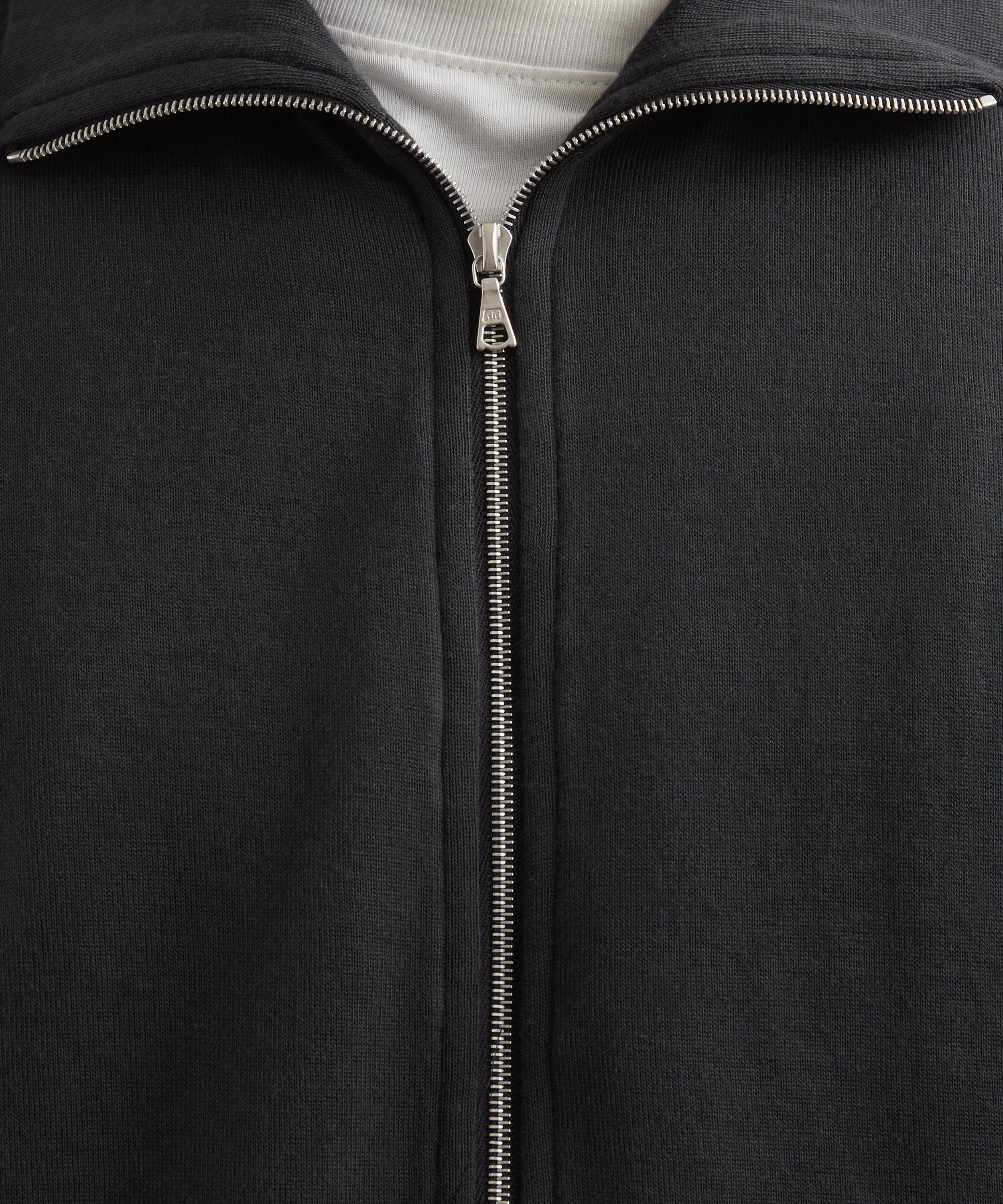 Auralee - High-Gauge Zip-Up Jumper image number 4