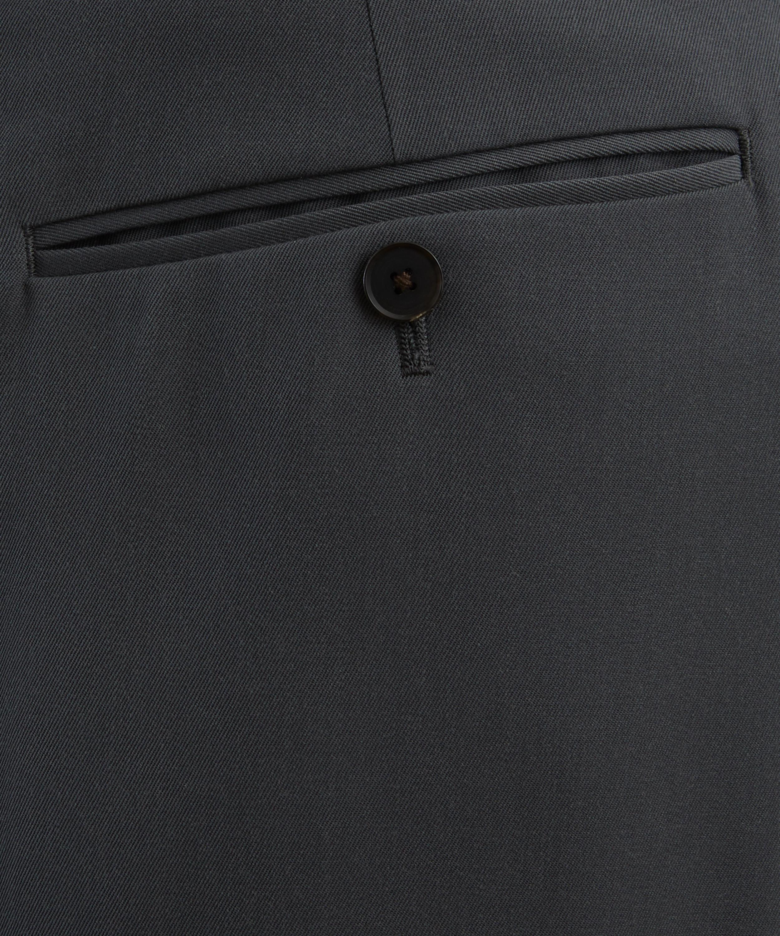 Auralee - Light Wool Max Gabardine Two-Tucks Slack Trousers image number 4