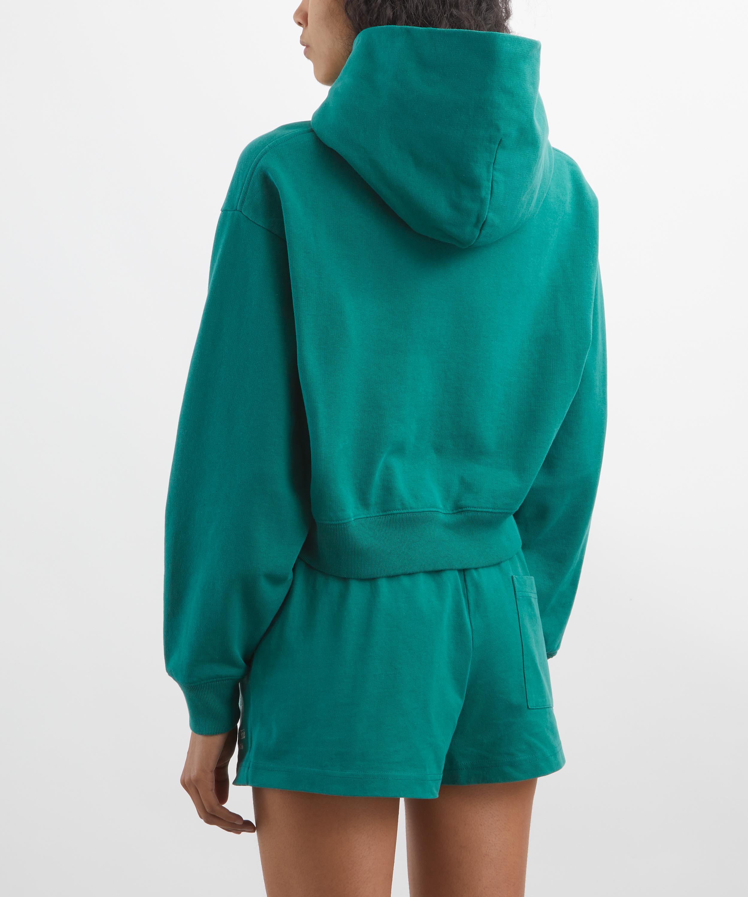 Sporty & Rich - Crown Tennis Cropped Hoodie image number 3