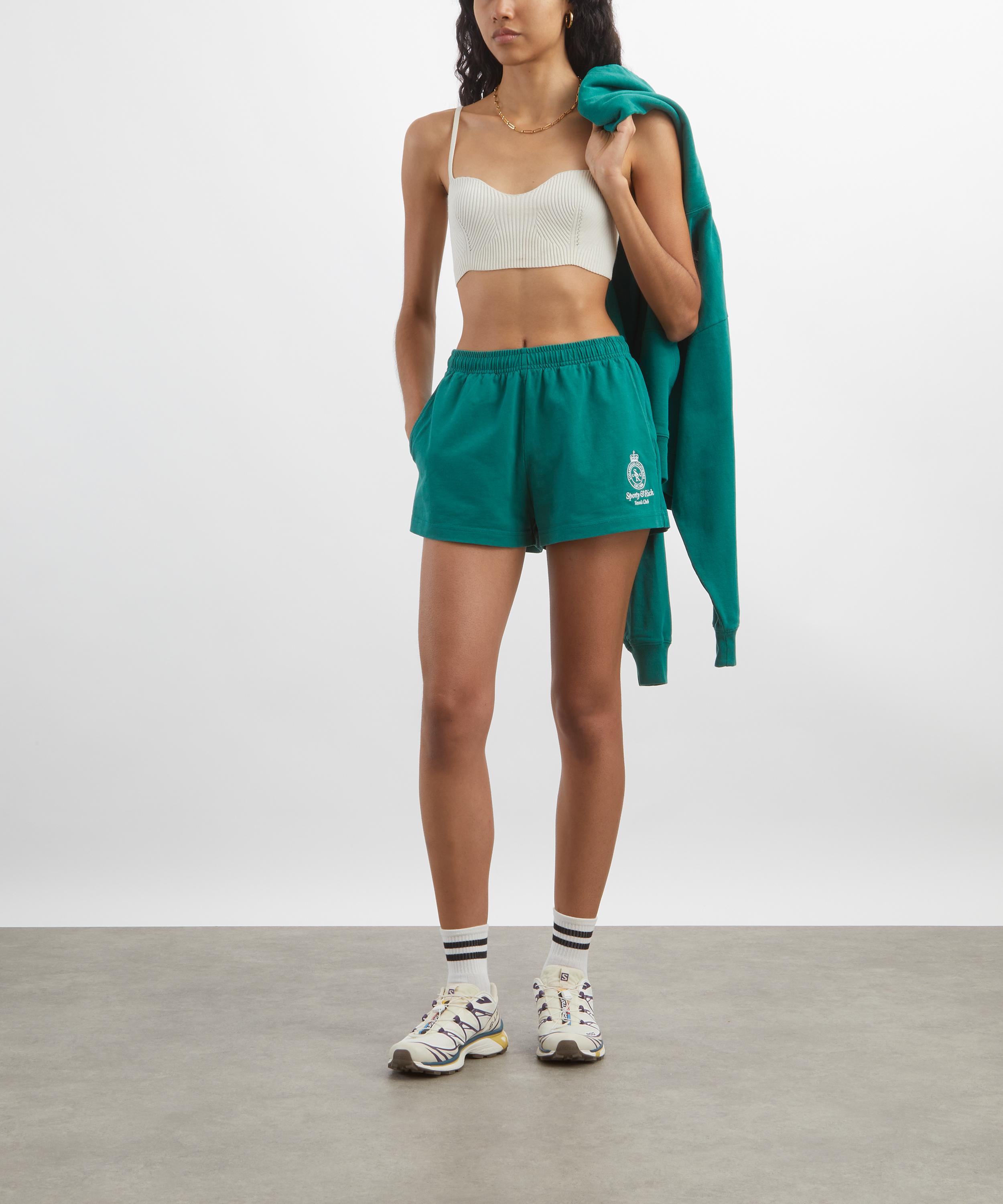 Sporty & Rich - Crown Tennis Disco Shorts image number 1