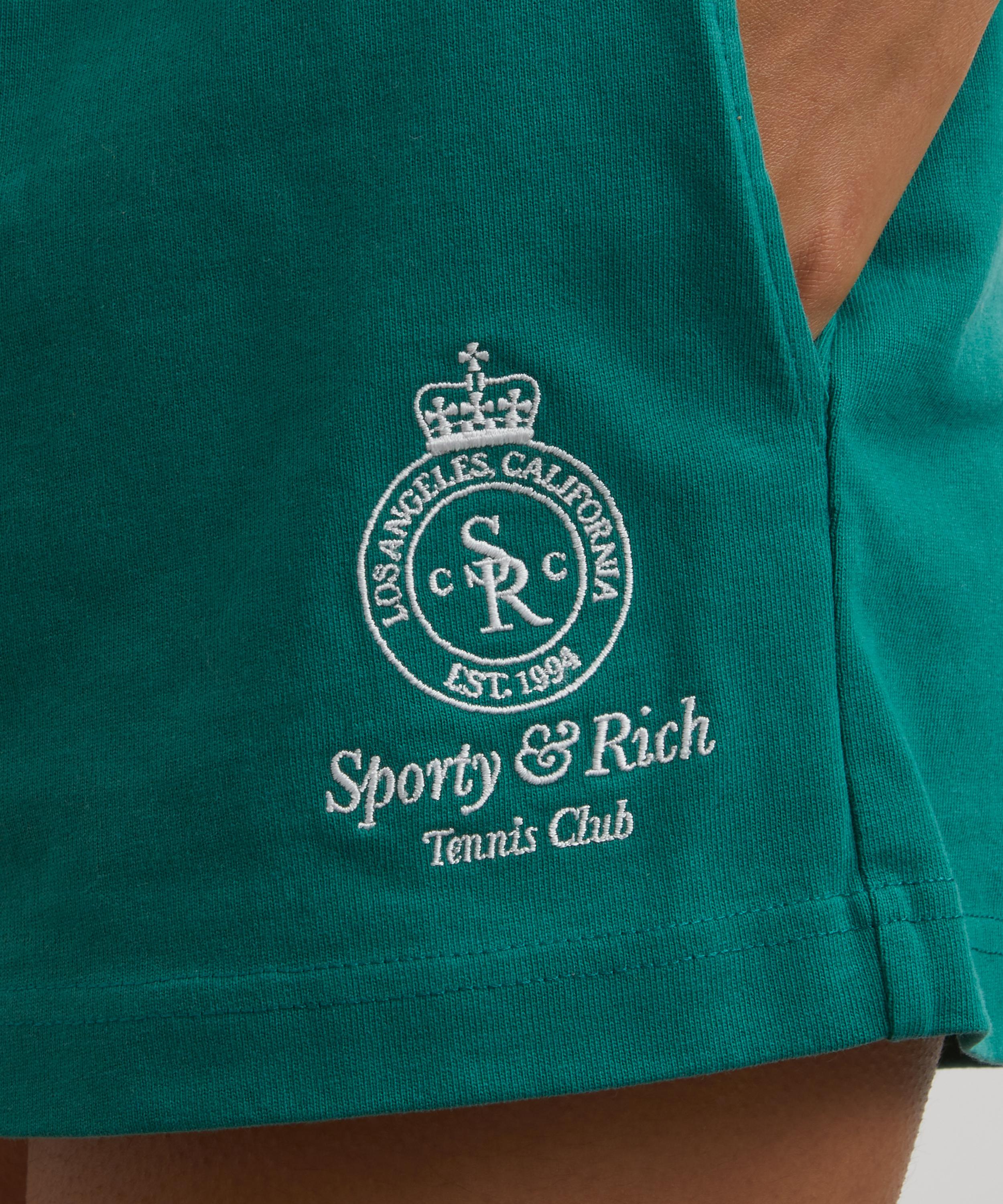 Sporty & Rich - Crown Tennis Disco Shorts image number 4