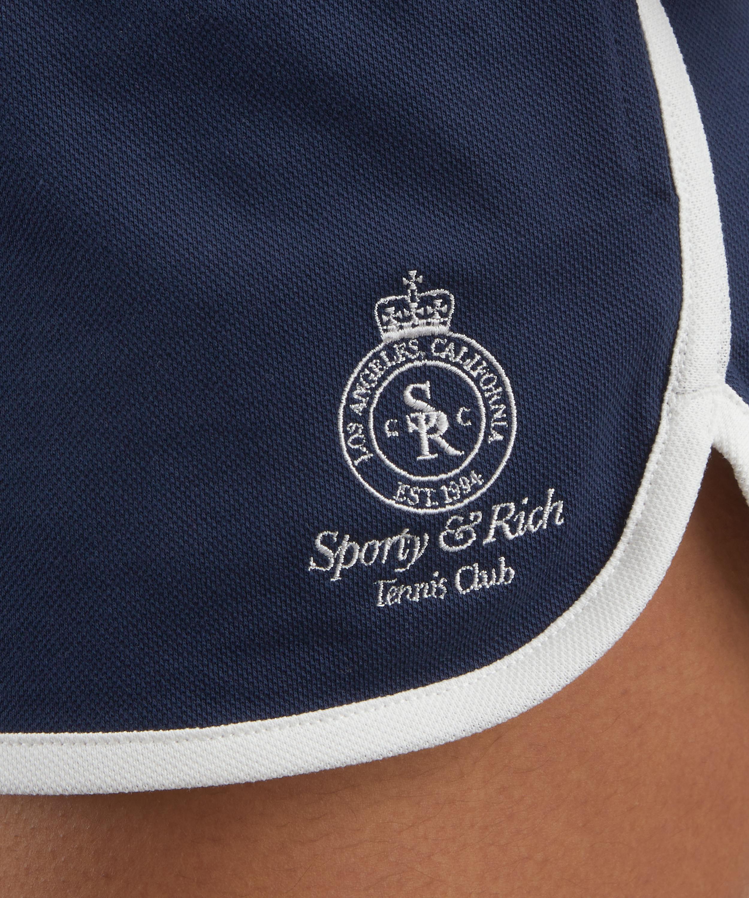 Sporty & Rich - Crown Tennis Roller Shorts image number 4