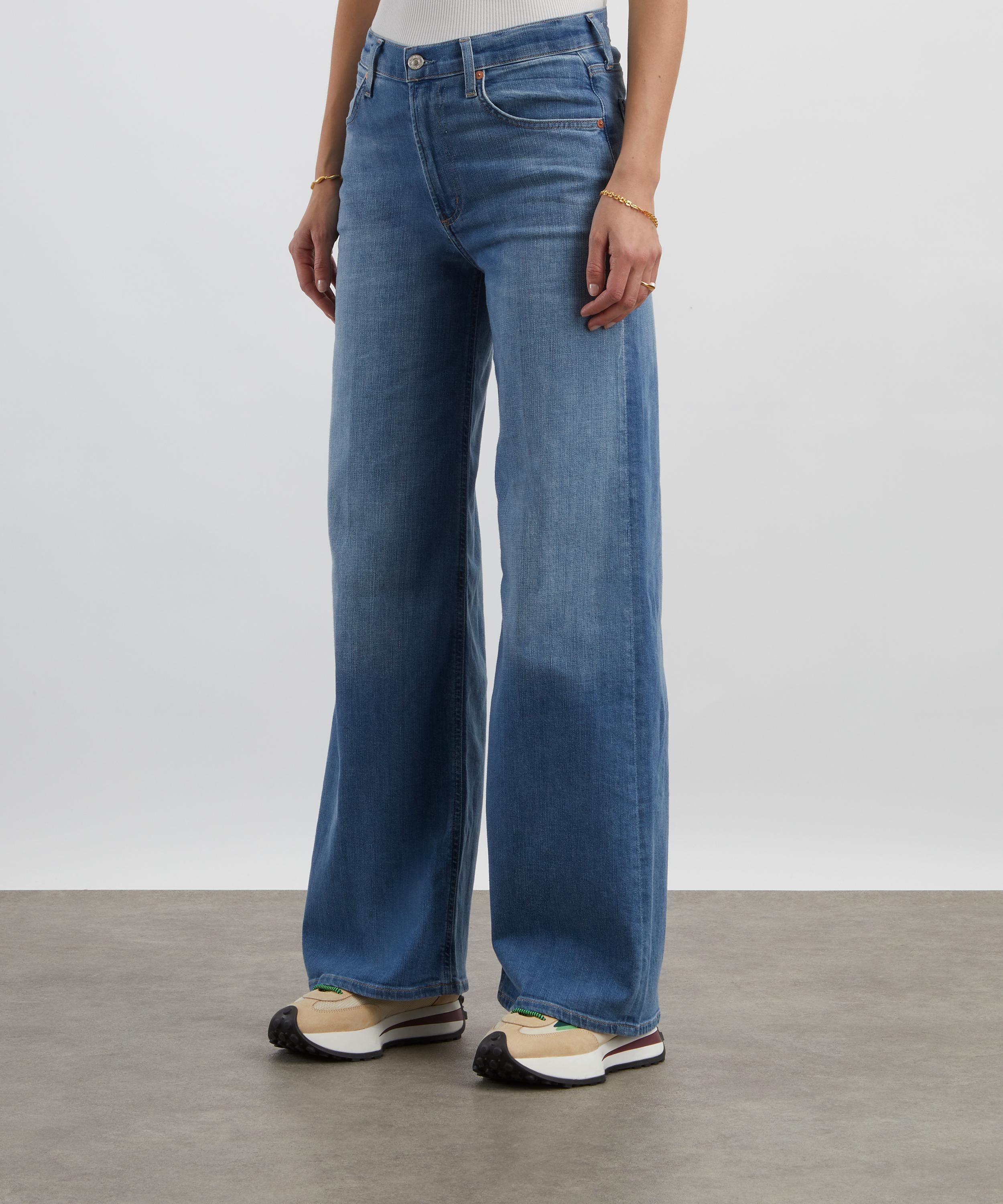Citizens of Humanity - Ayla Long Wide Leg Jeans in Bhodi image number 2