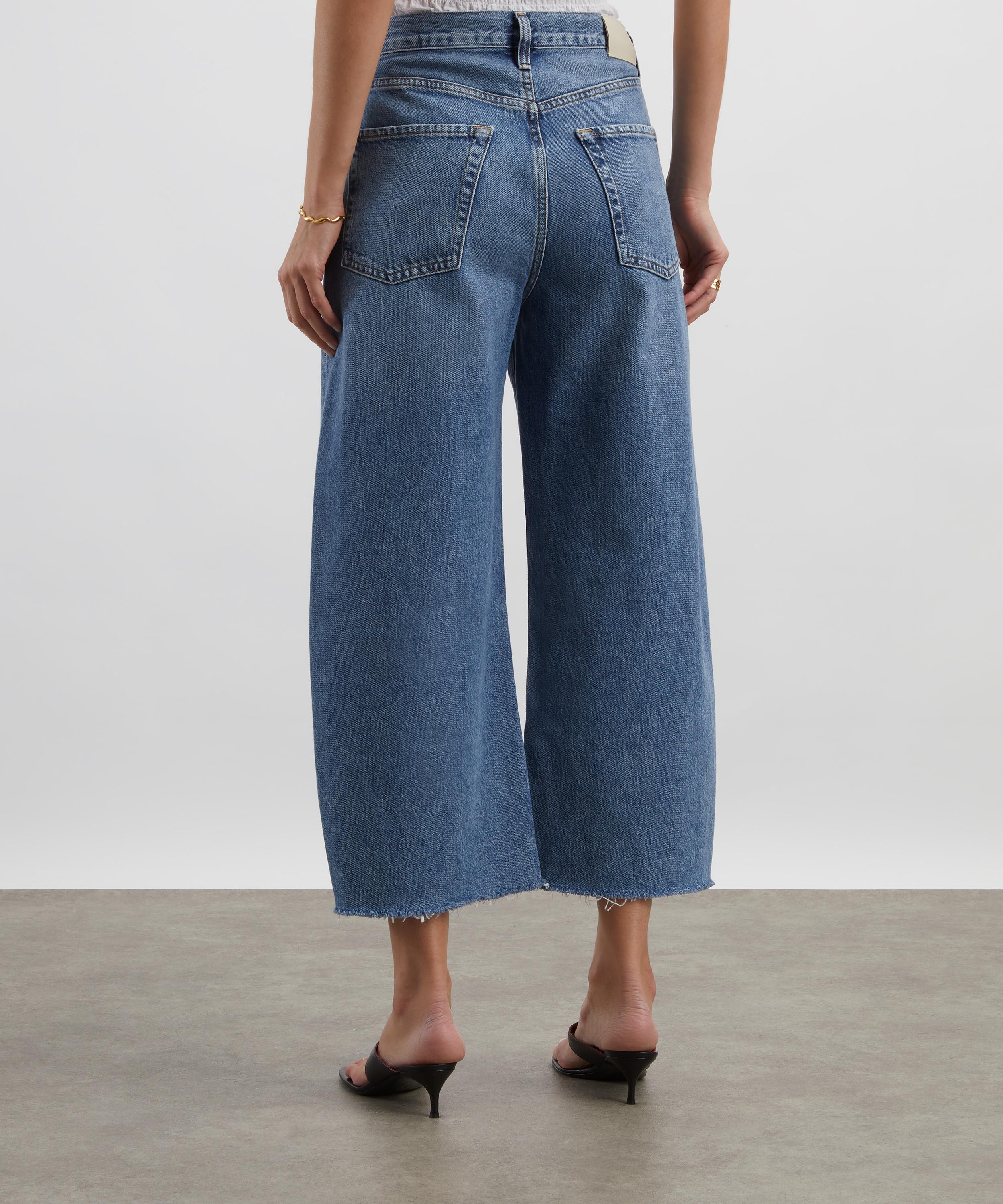 Citizens of Humanity - Ayla Raw Hem Crop Jeans in Telegraph image number 3