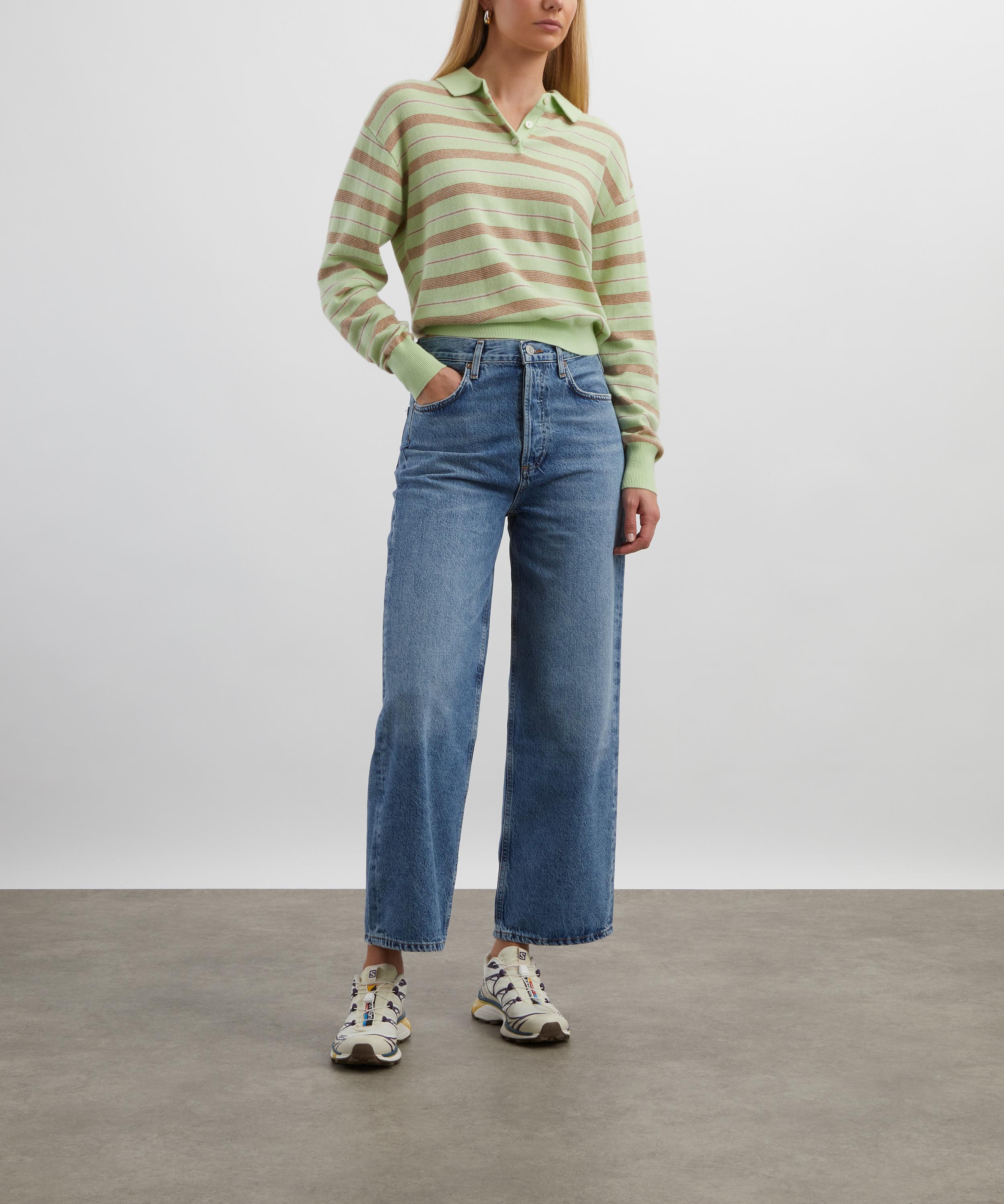 AGOLDE - Low Curve Fray Jeans in Fray image number 1