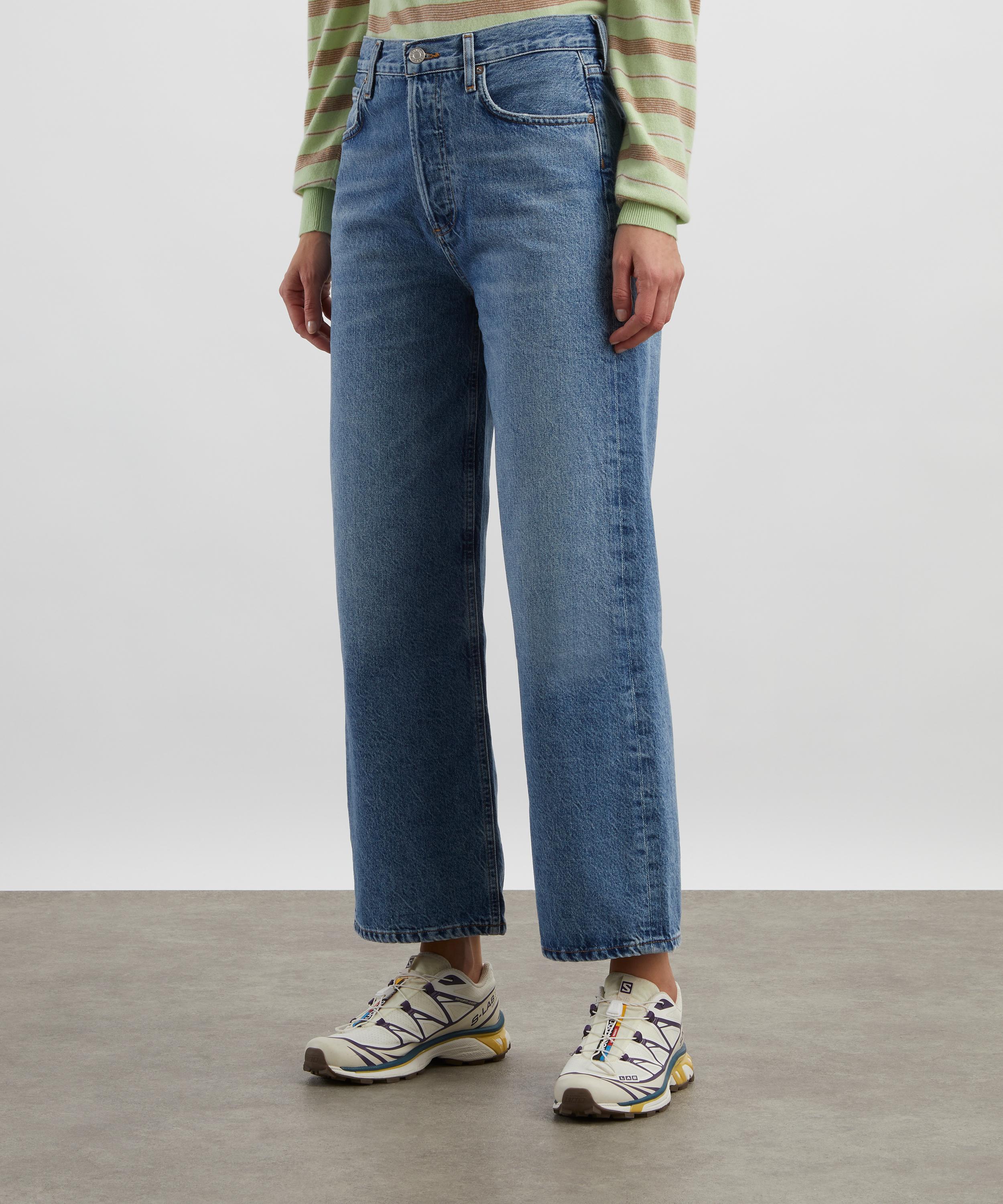 AGOLDE - Low Curve Fray Jeans in Fray image number 2