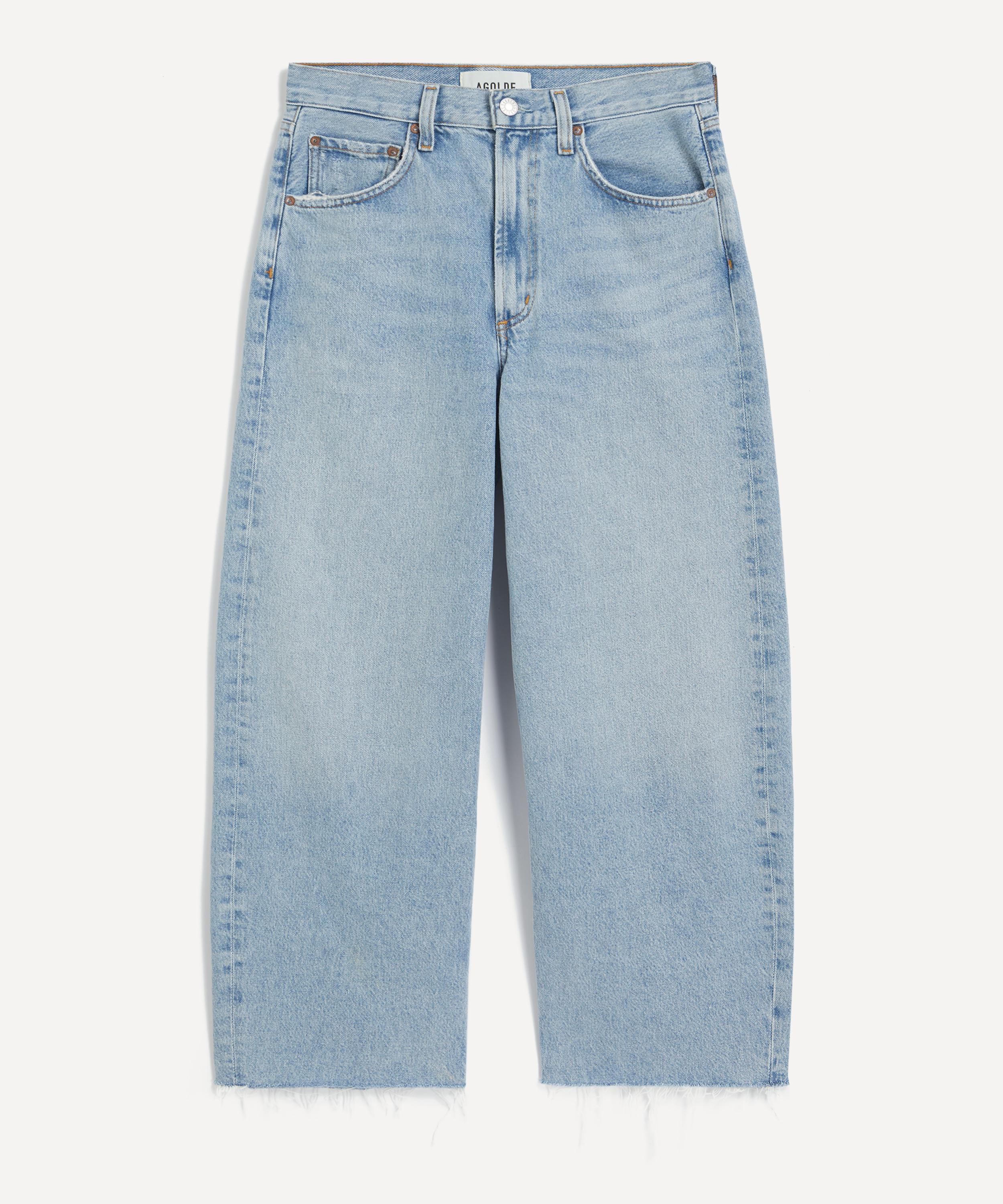 AGOLDE - Ren Cropped Wide-Leg Jeans in Shrine image number 0