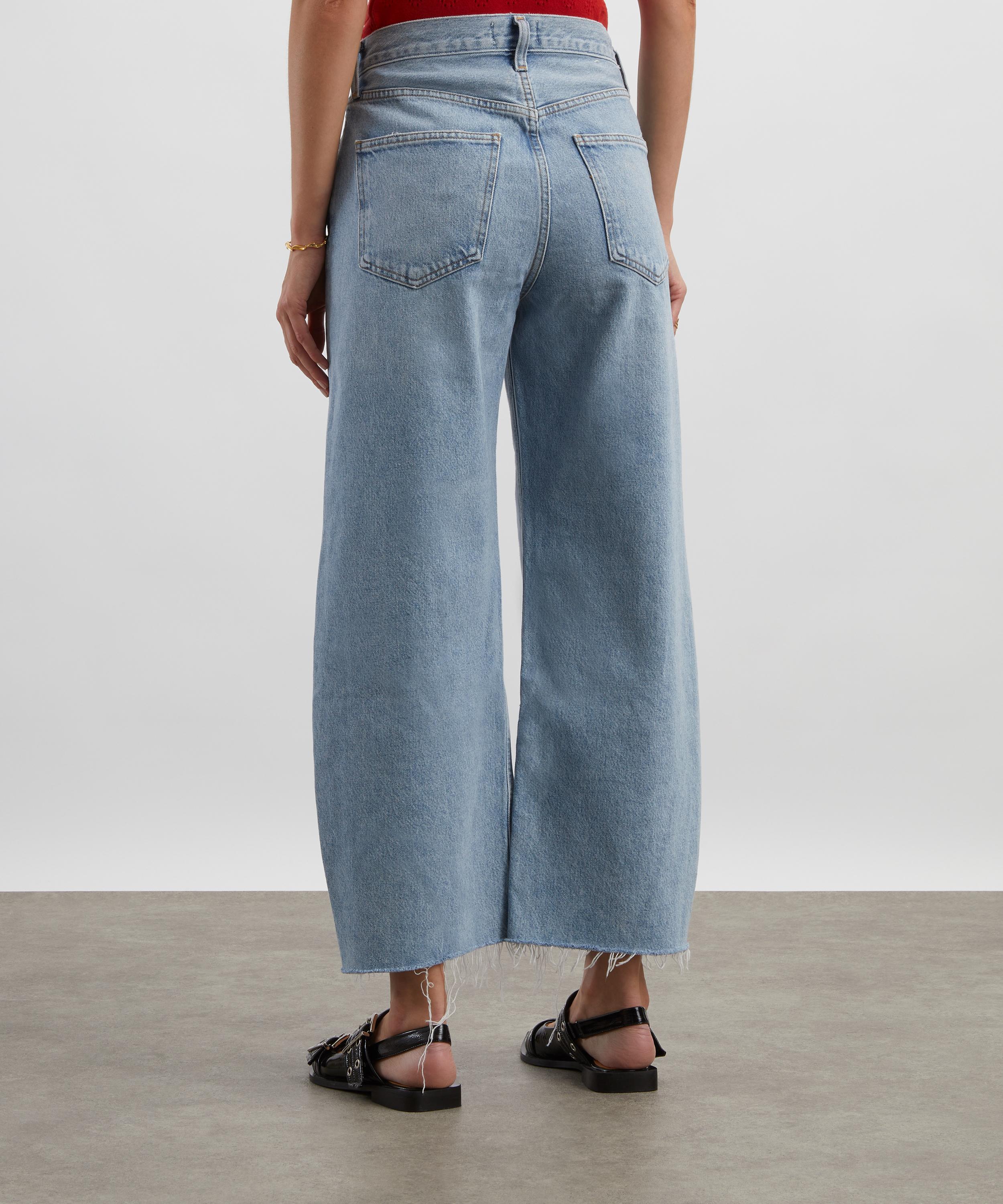 AGOLDE - Ren Cropped Wide-Leg Jeans in Shrine image number 3