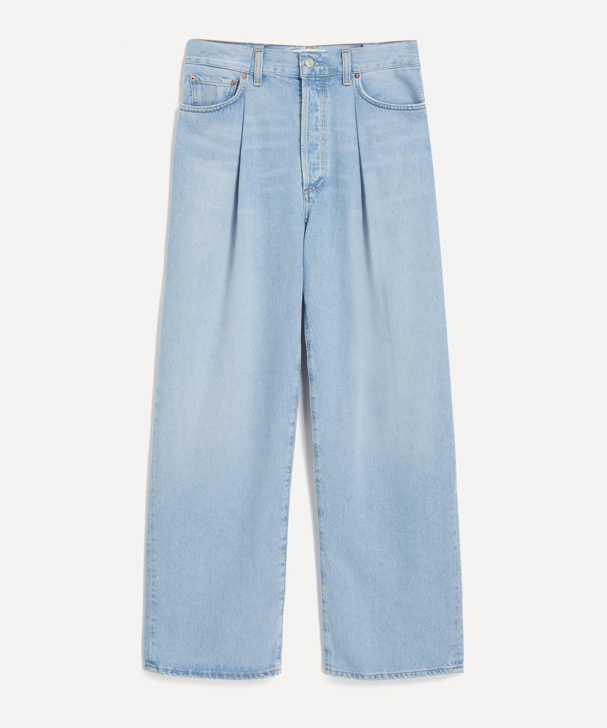 AGOLDE - Franka Pleat Baggy Jeans in Scope