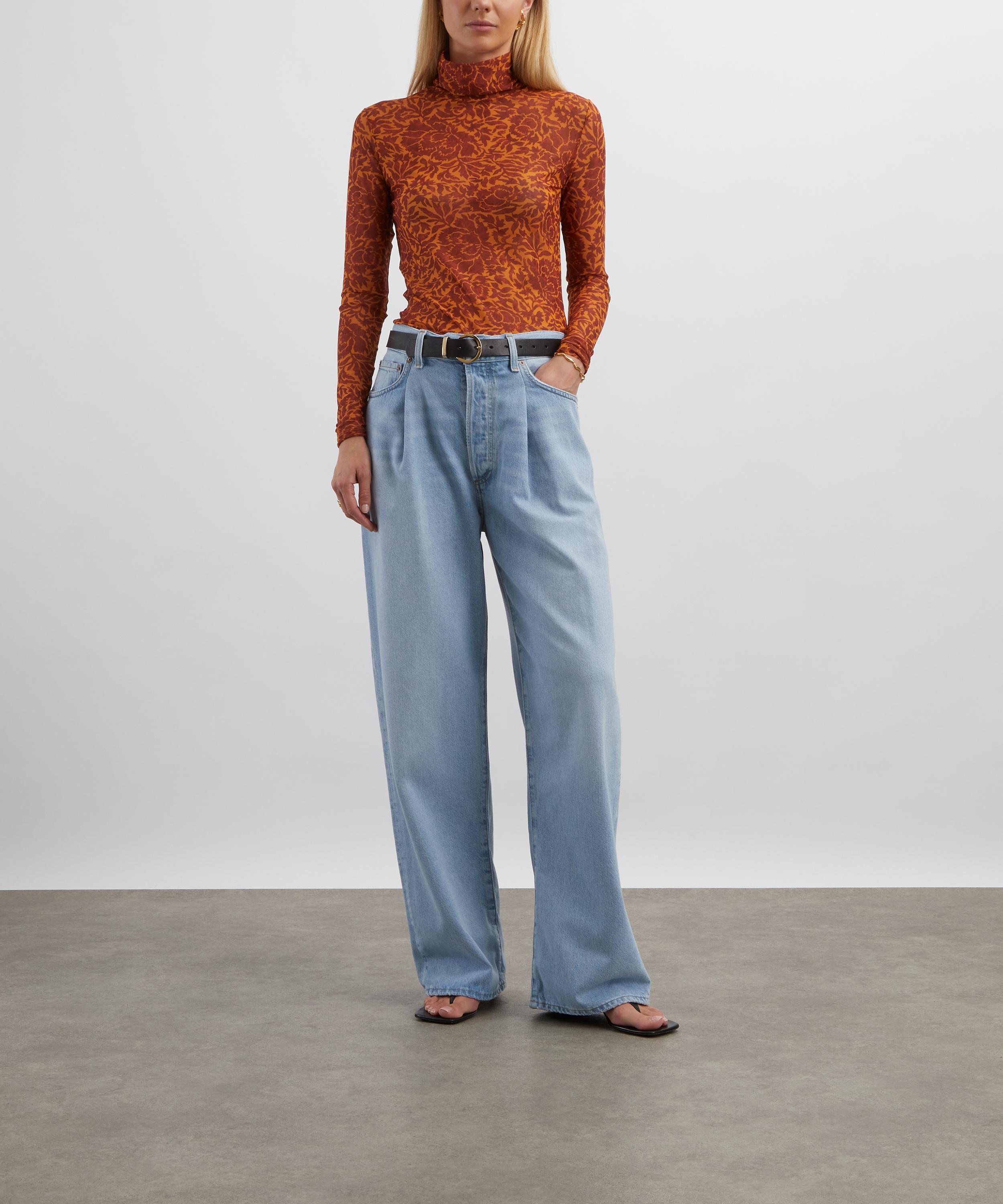 AGOLDE - Franka Pleat Baggy Jeans in Scope image number 1