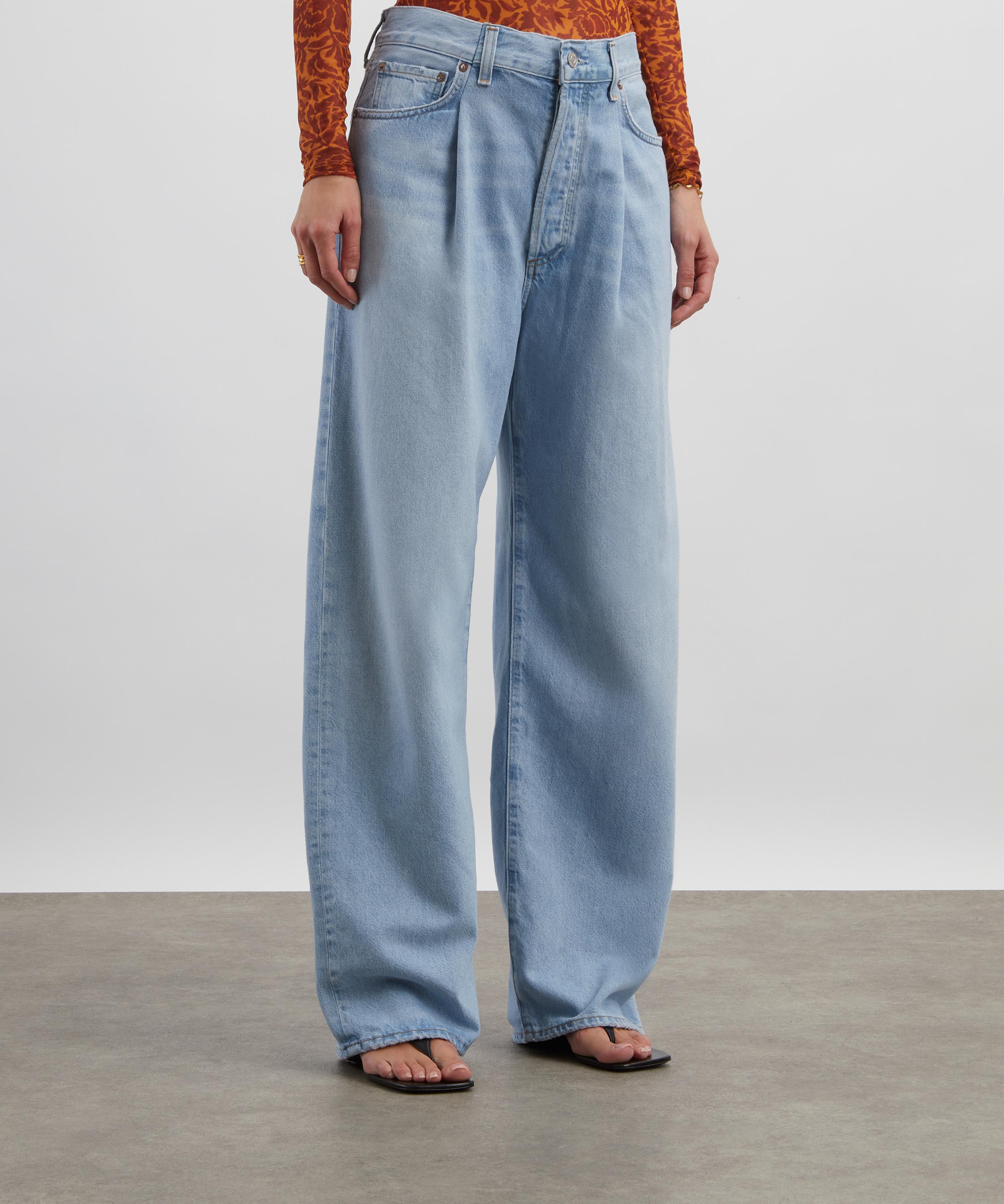 AGOLDE - Franka Pleat Baggy Jeans in Scope image number 2