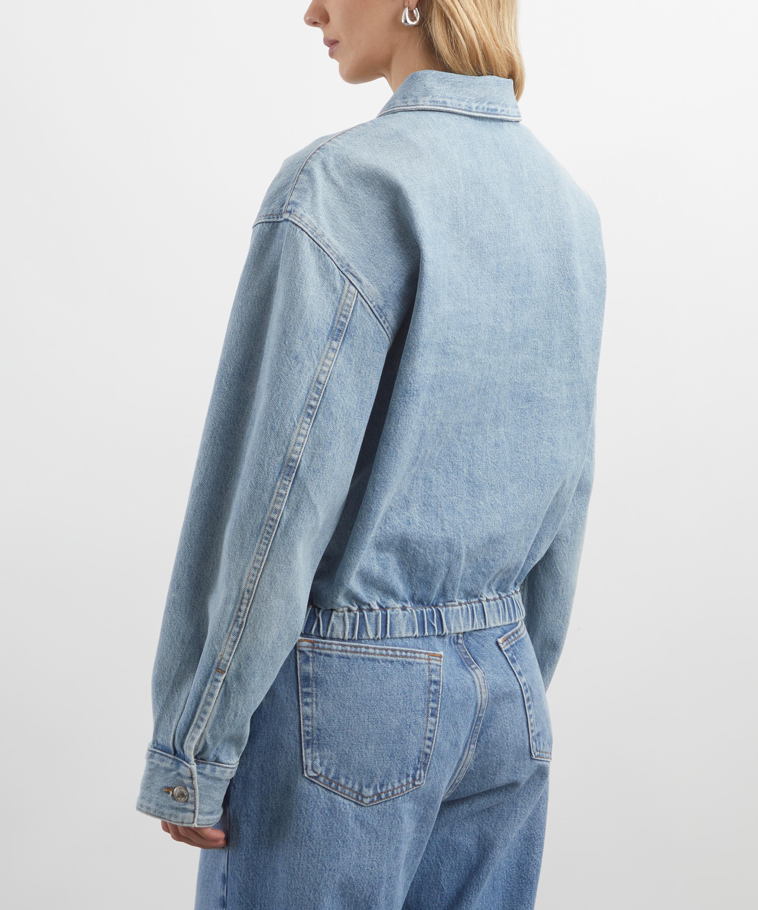 AGOLDE - Nile Denim Bomber Jacket image number 3