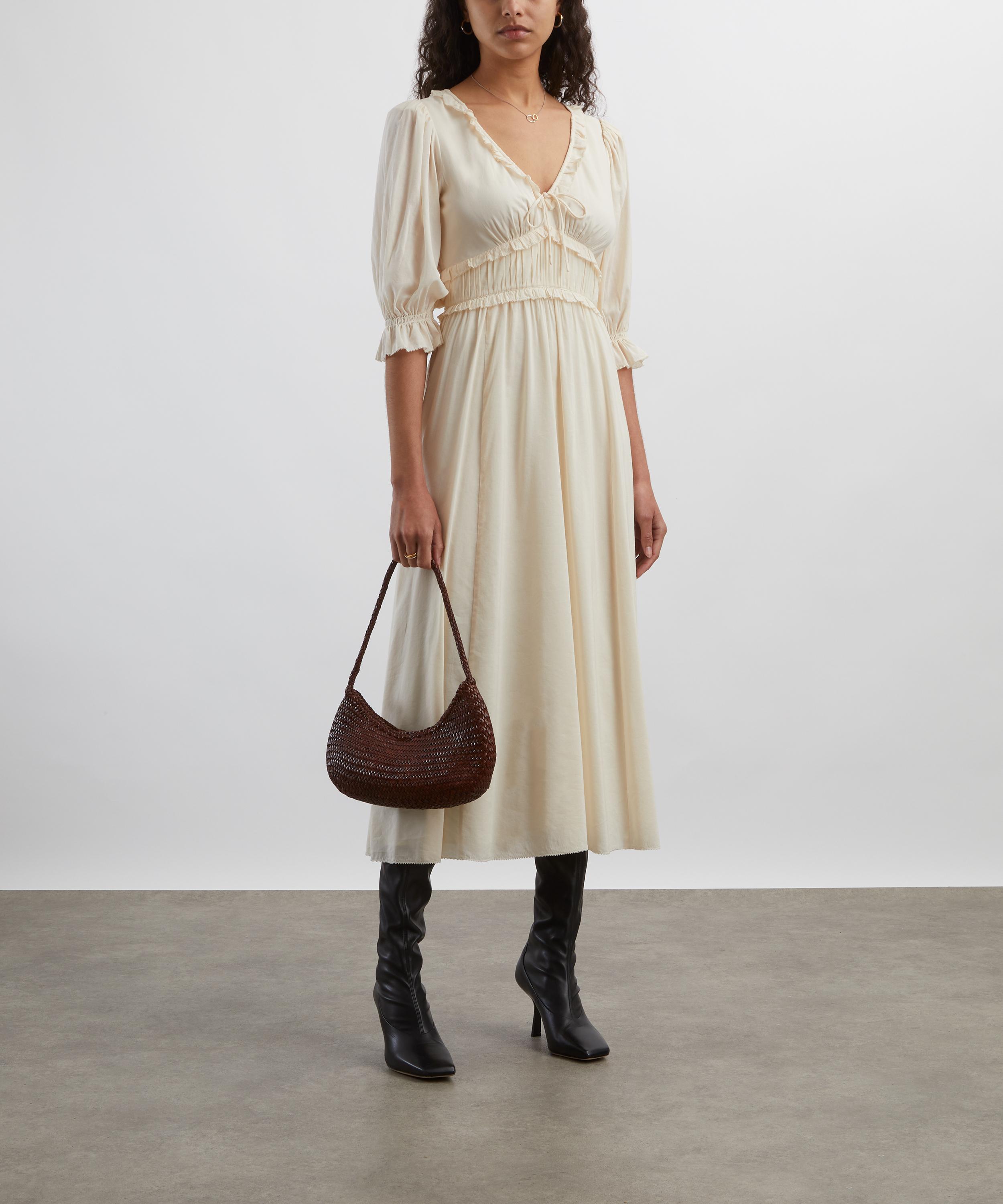 Reformation - Mireille Cream Midi Dress image number 1