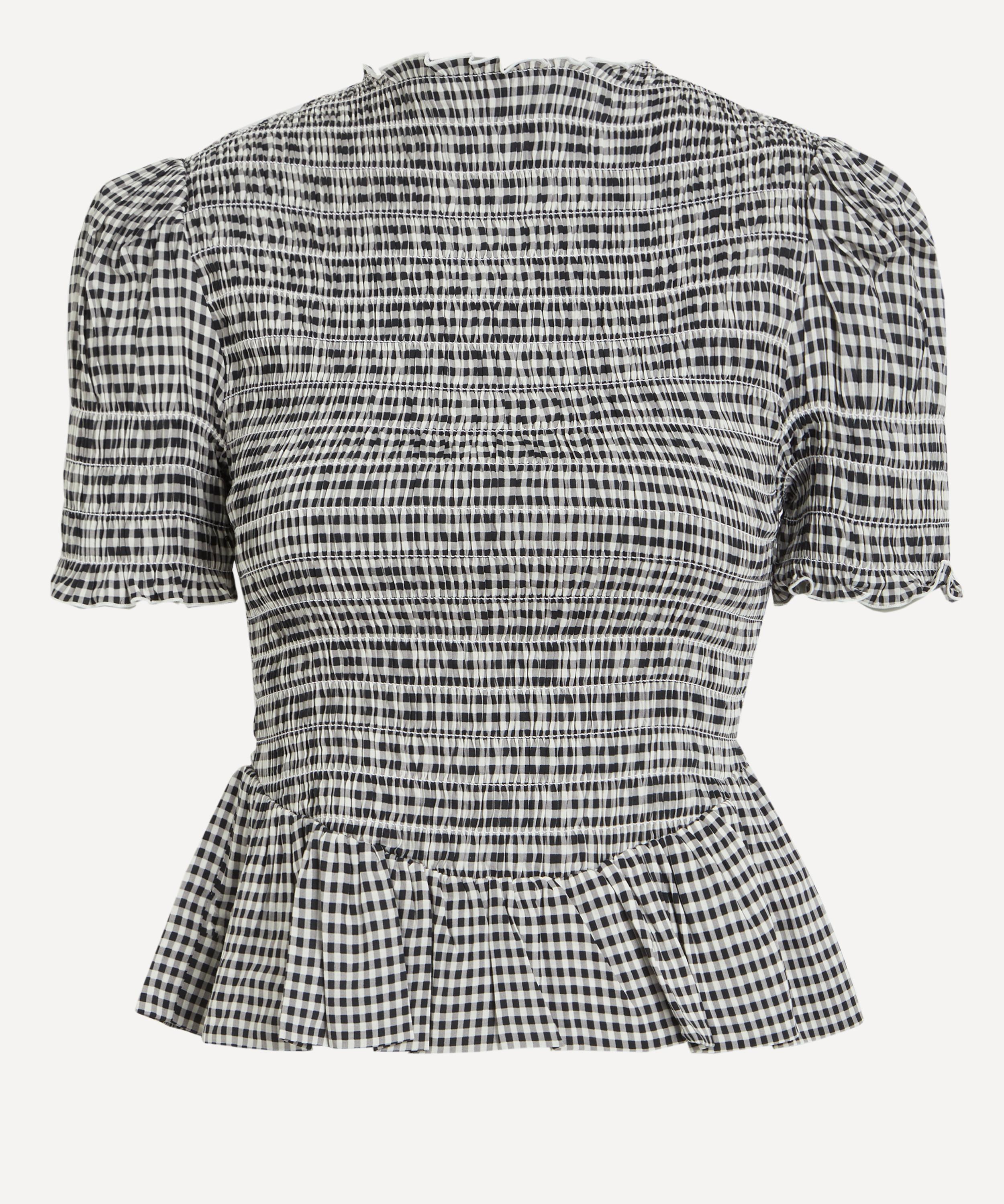 Reformation - Aggie Remy Check Top