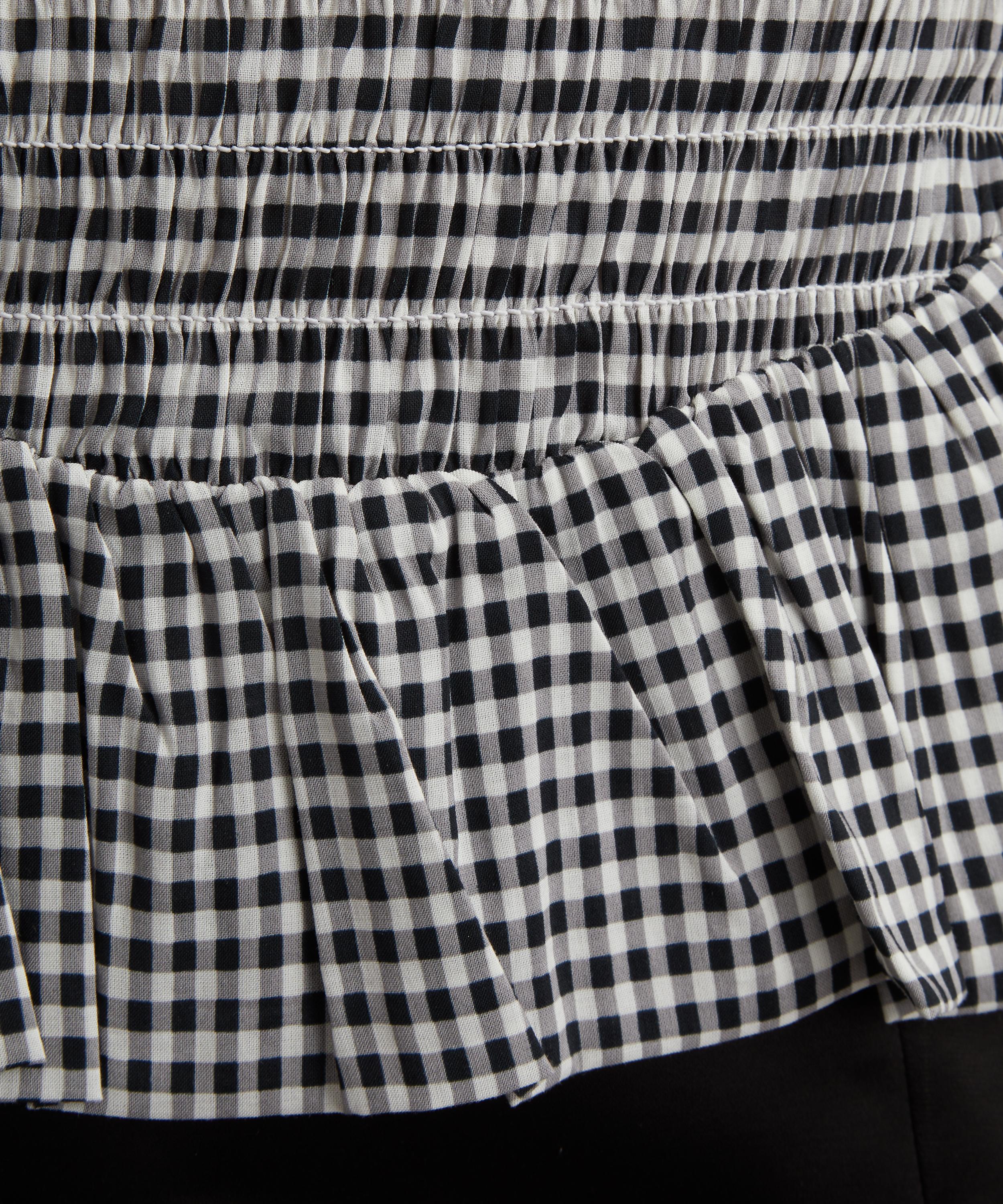 Reformation - Aggie Remy Check Top image number 4