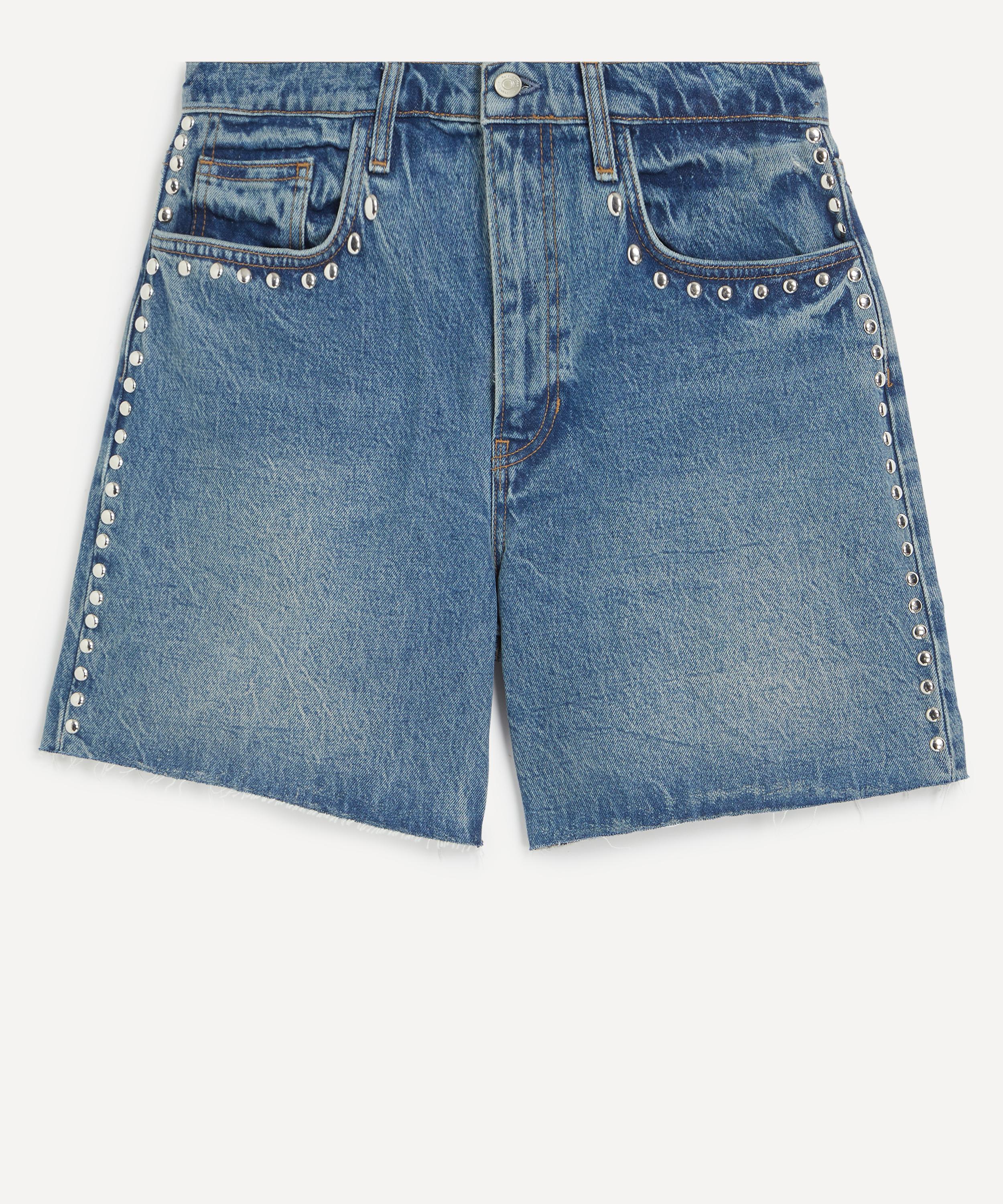 Reformation - Raye Mid-Rise 6” Relaxed Jean Shorts 
