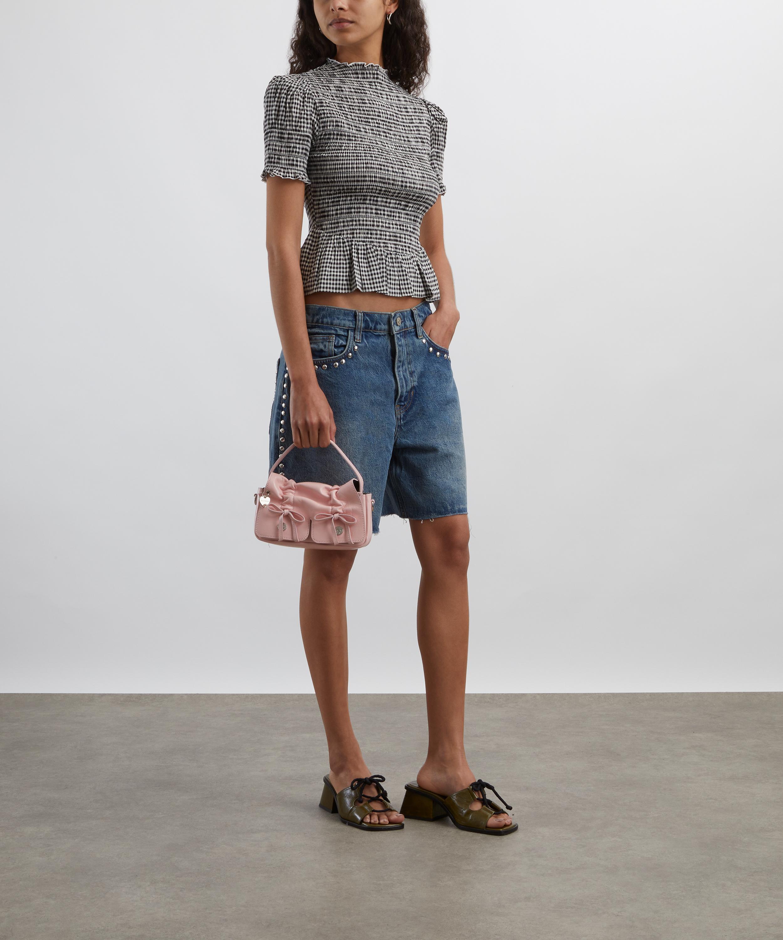 Reformation - Raye Mid-Rise 6” Relaxed Jean Shorts  image number 1