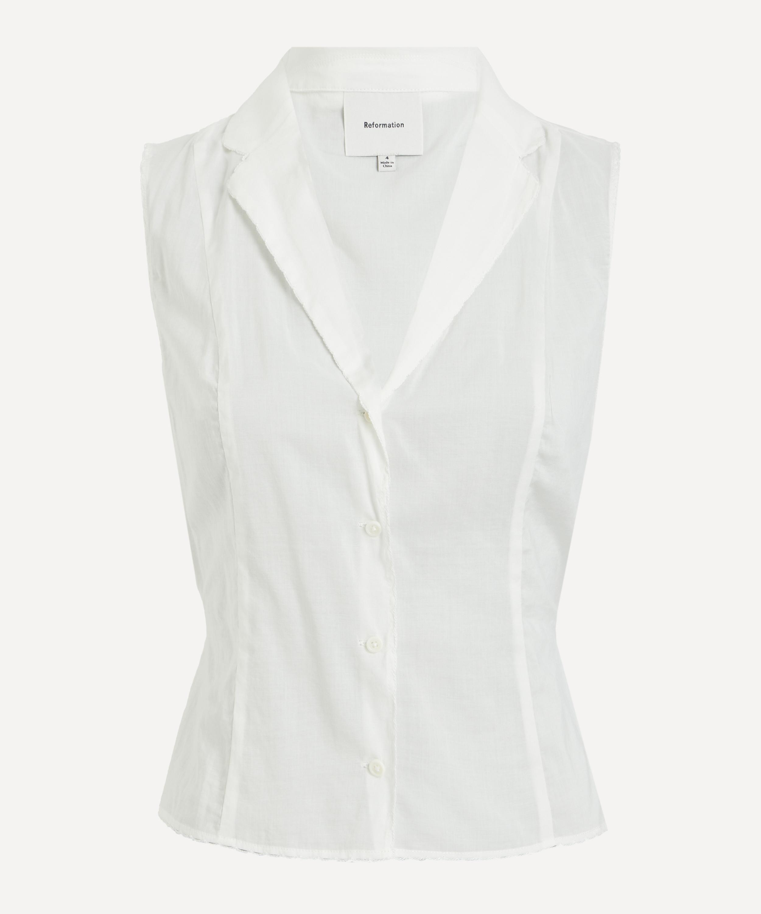 Reformation - Kady Collared Top image number 0
