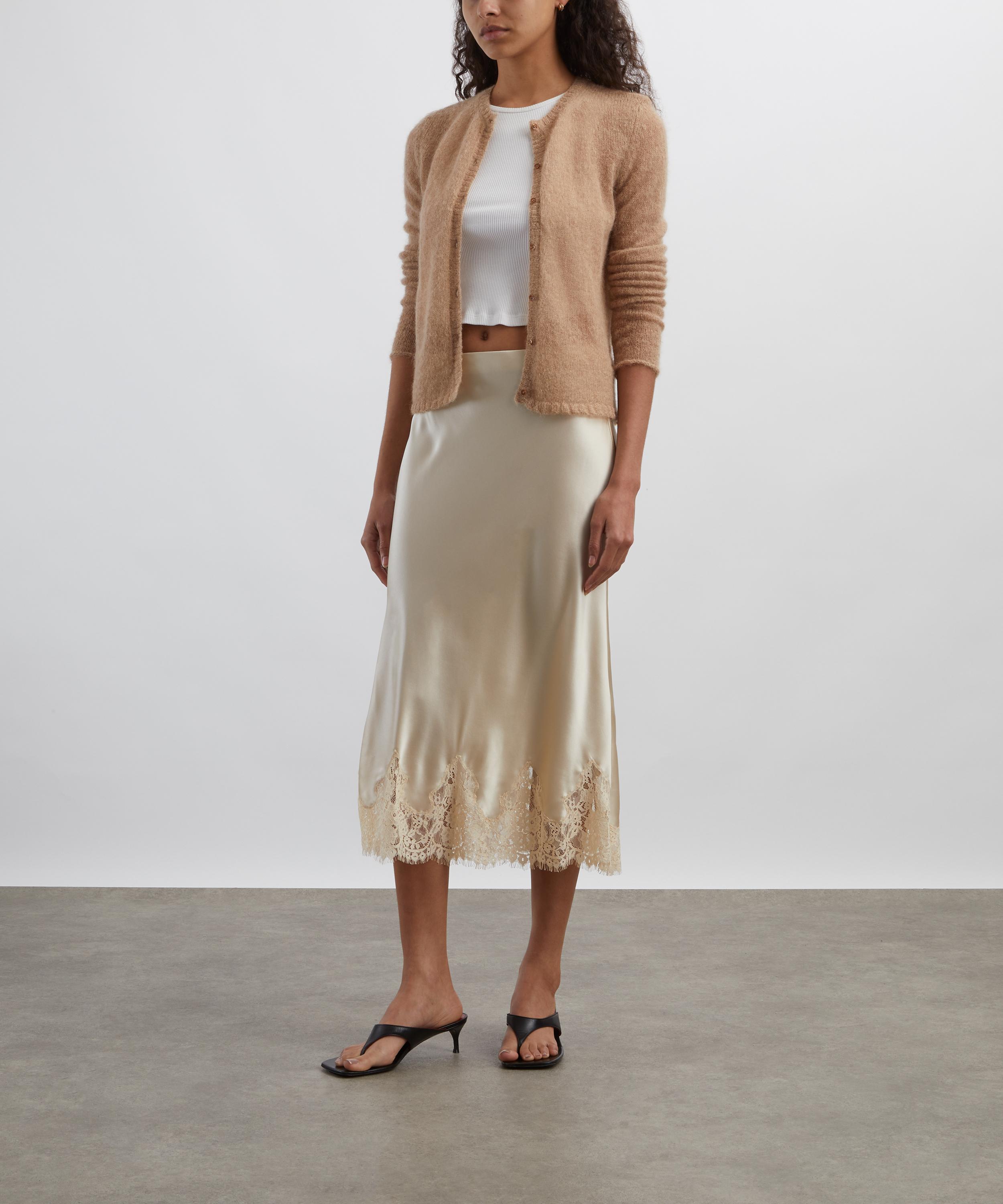 Reformation - Carolina Silk Lace Skirt image number 1