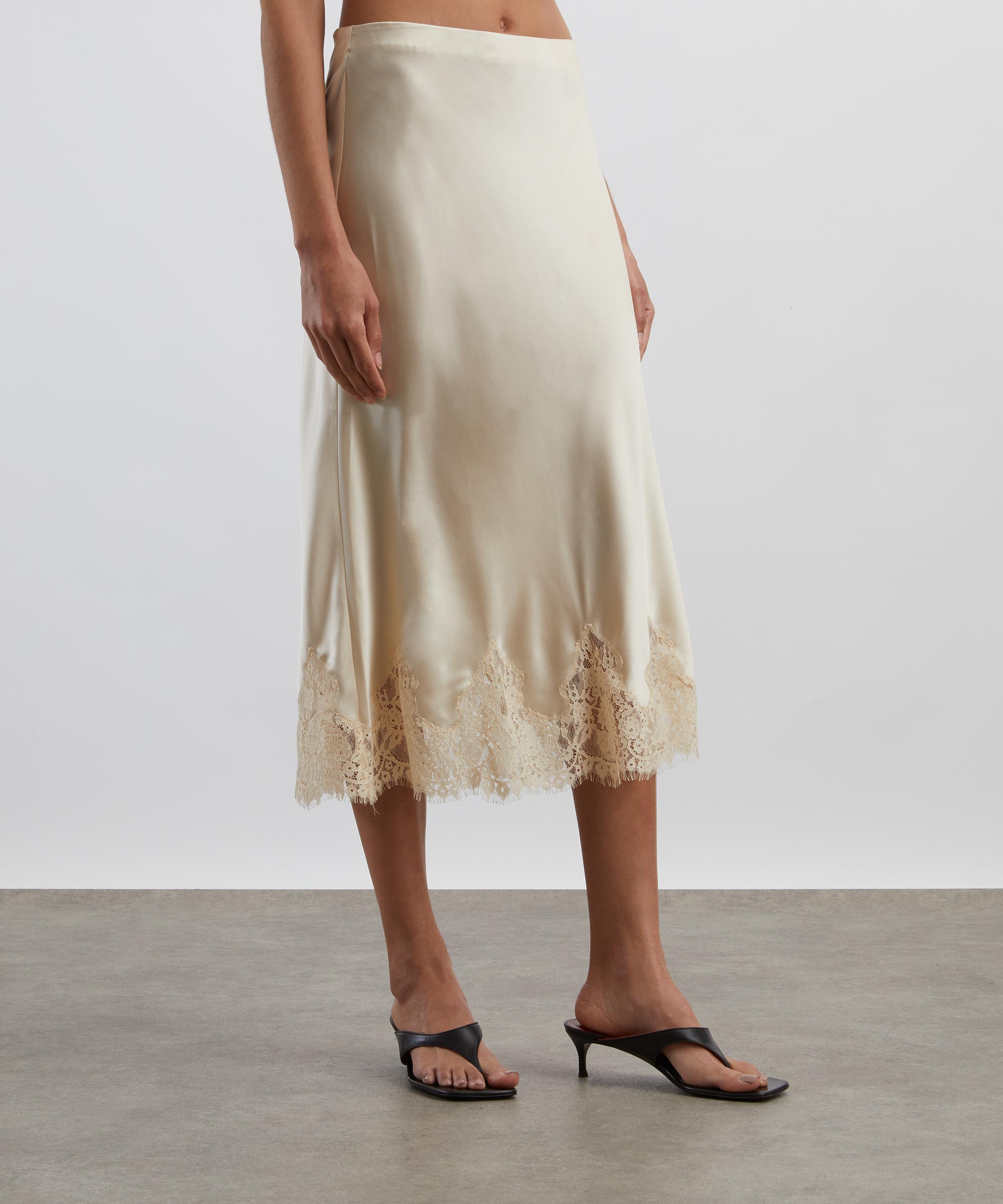 Reformation - Carolina Silk Lace Skirt image number 2