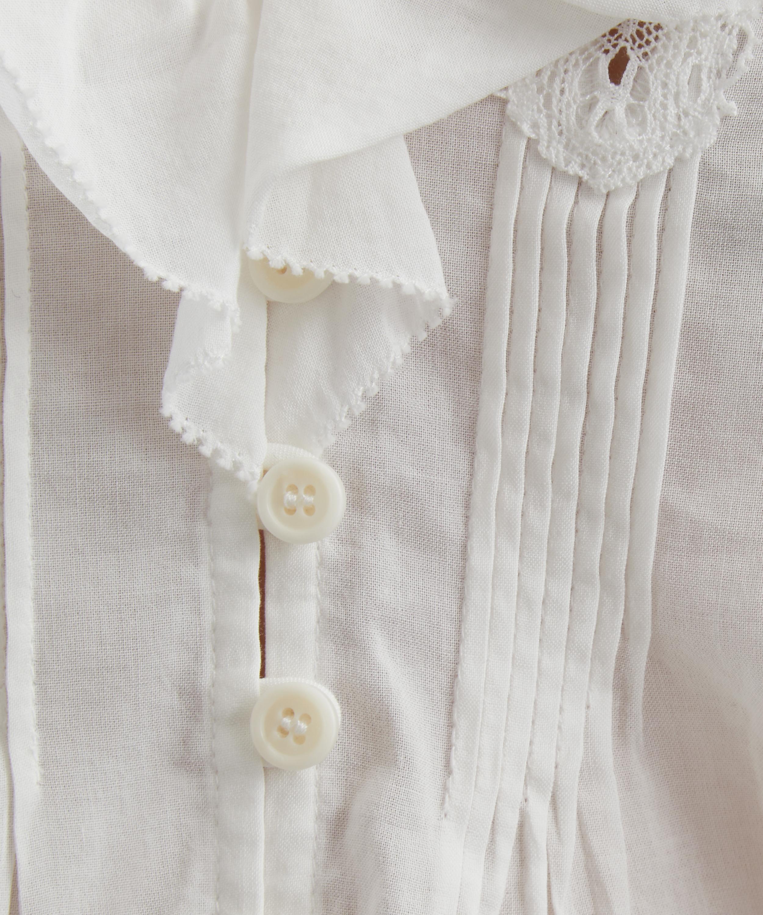 Reformation - Perry White Lace Blouse Top image number 4
