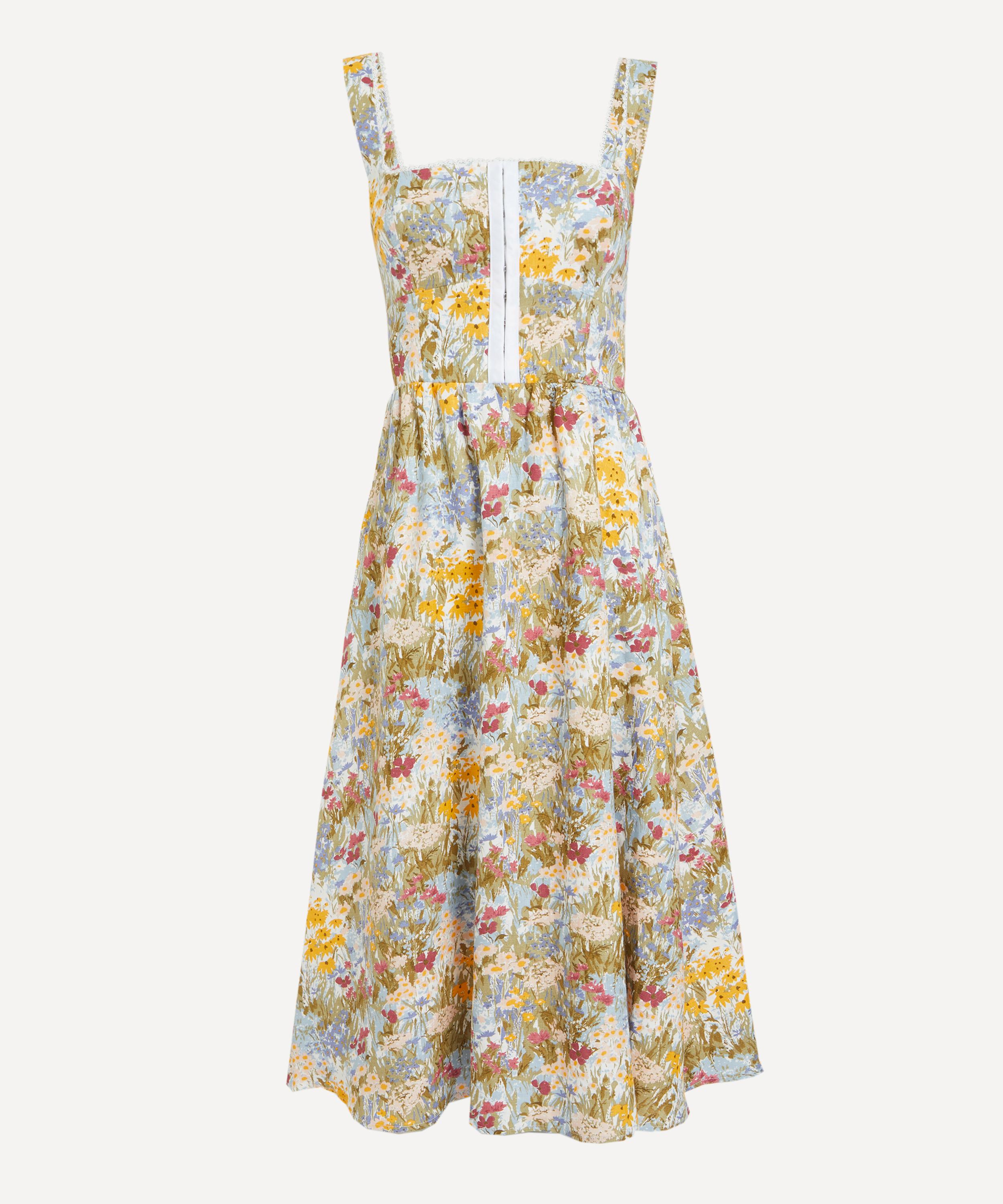 Reformation - Tagliatelle Countryside Linen Dress image number 0
