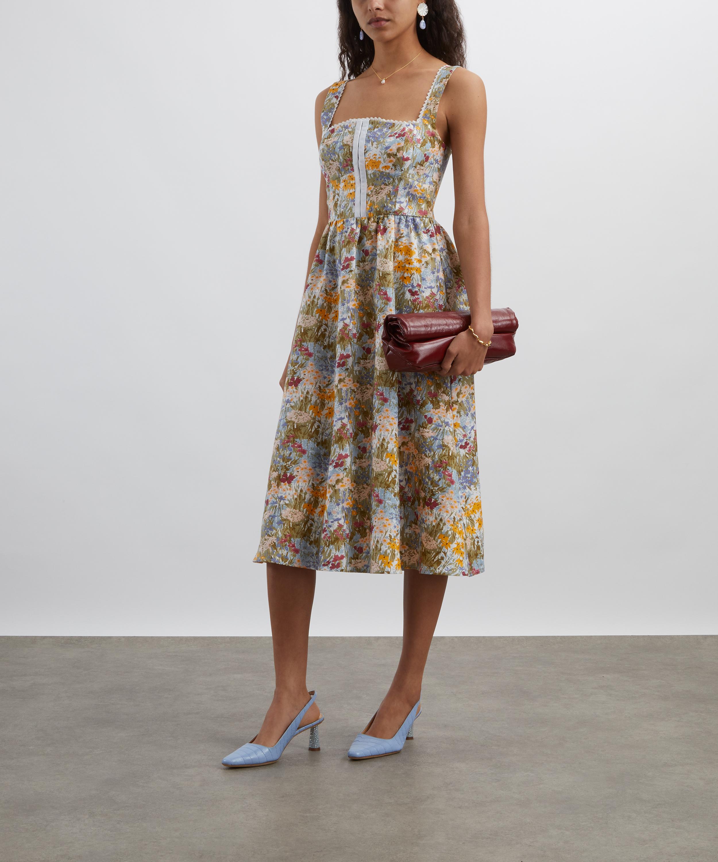 Reformation - Tagliatelle Countryside Linen Dress image number 1