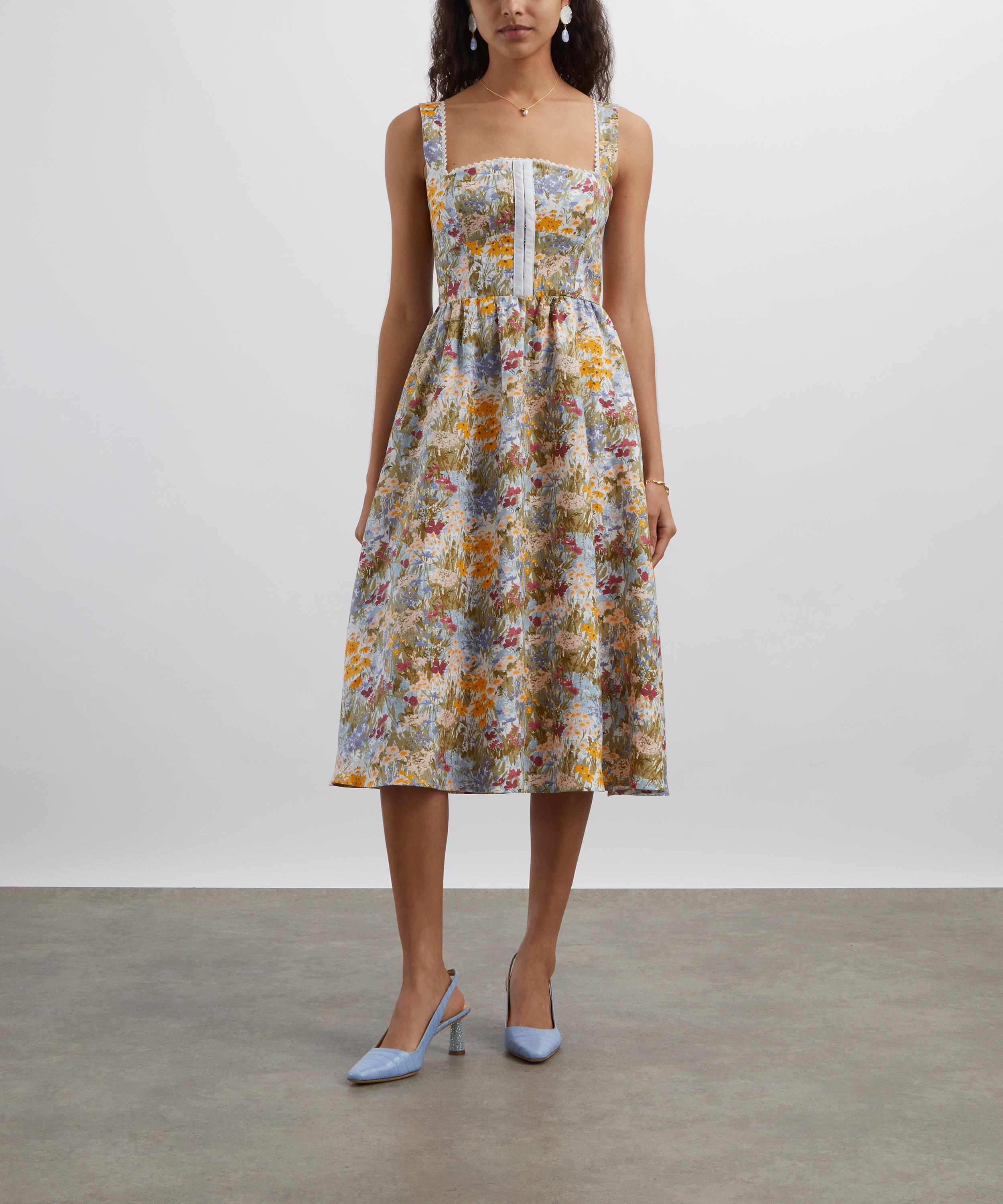 Reformation - Tagliatelle Countryside Linen Dress image number 2