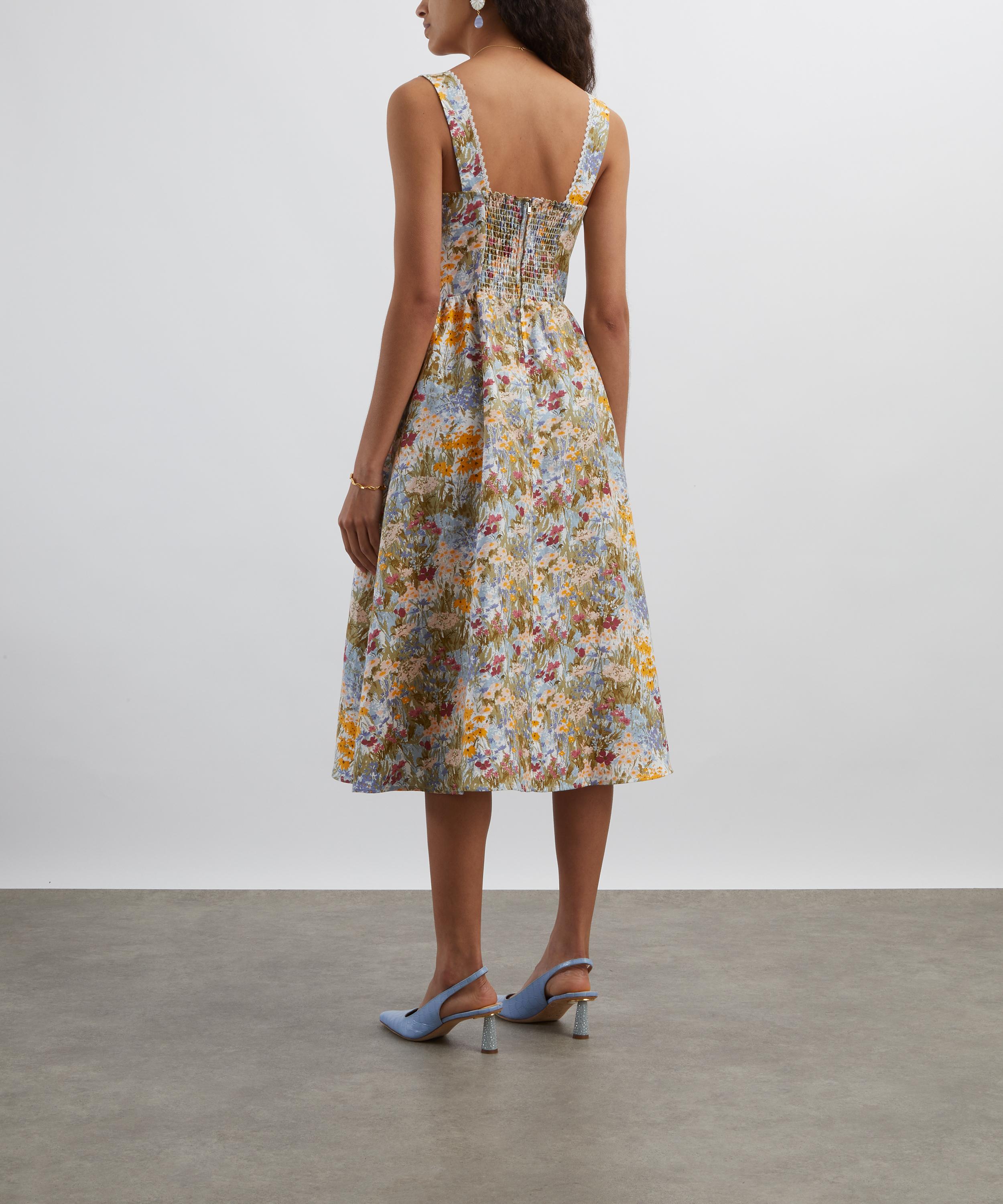 Reformation - Tagliatelle Countryside Linen Dress image number 3