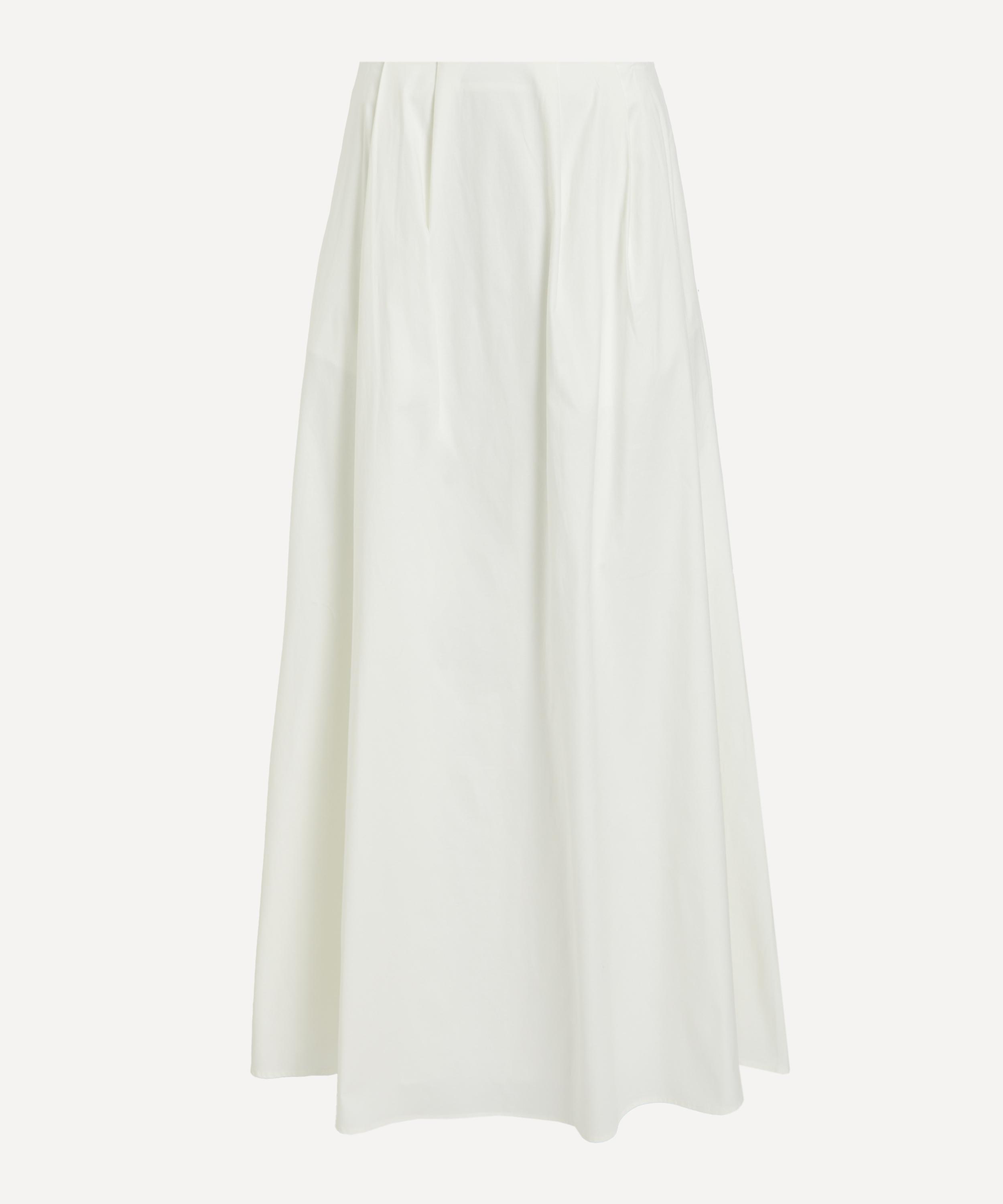 Reformation - Lucy White Maxi Skirt image number 0