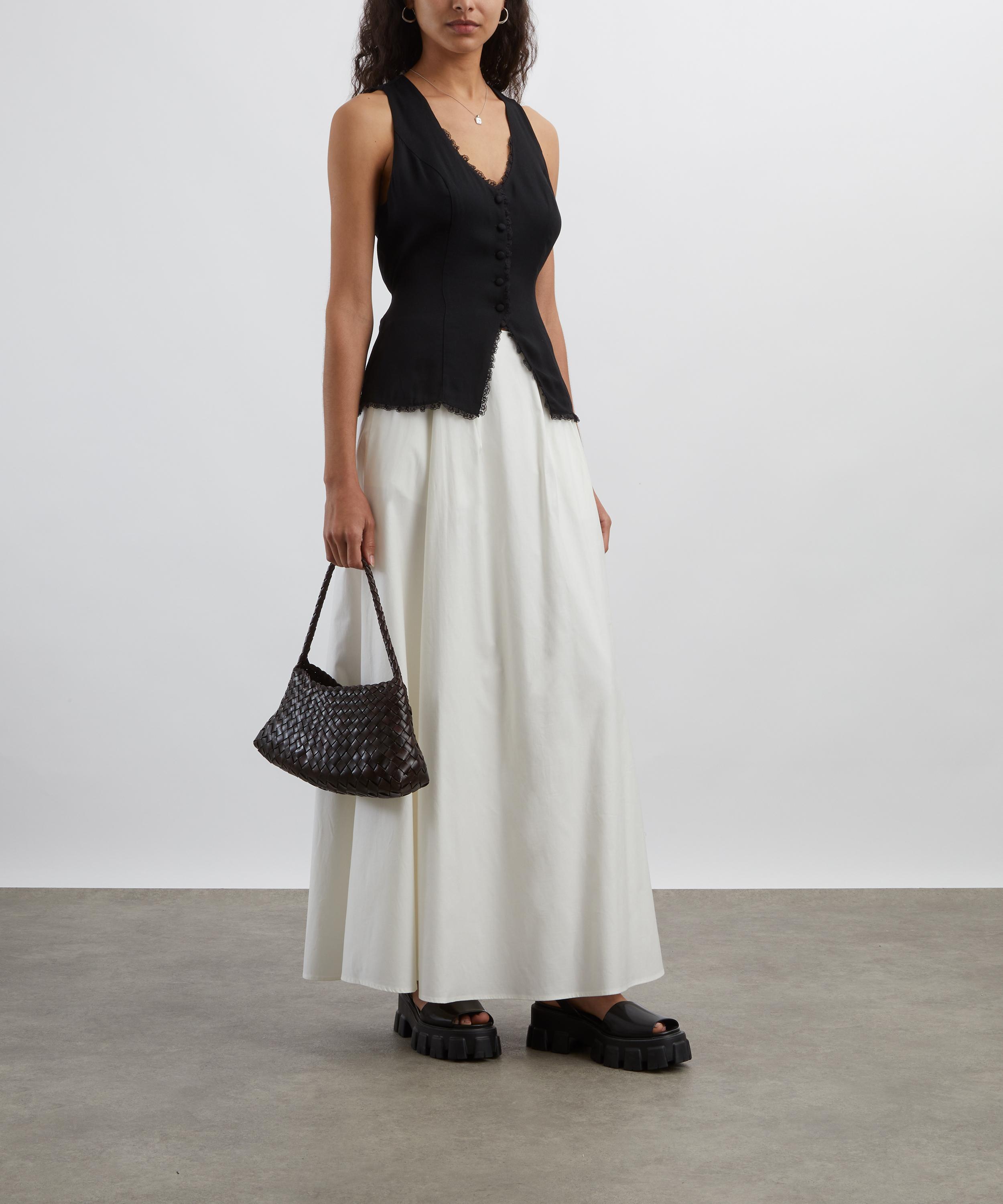 Reformation - Lucy White Maxi Skirt image number 1