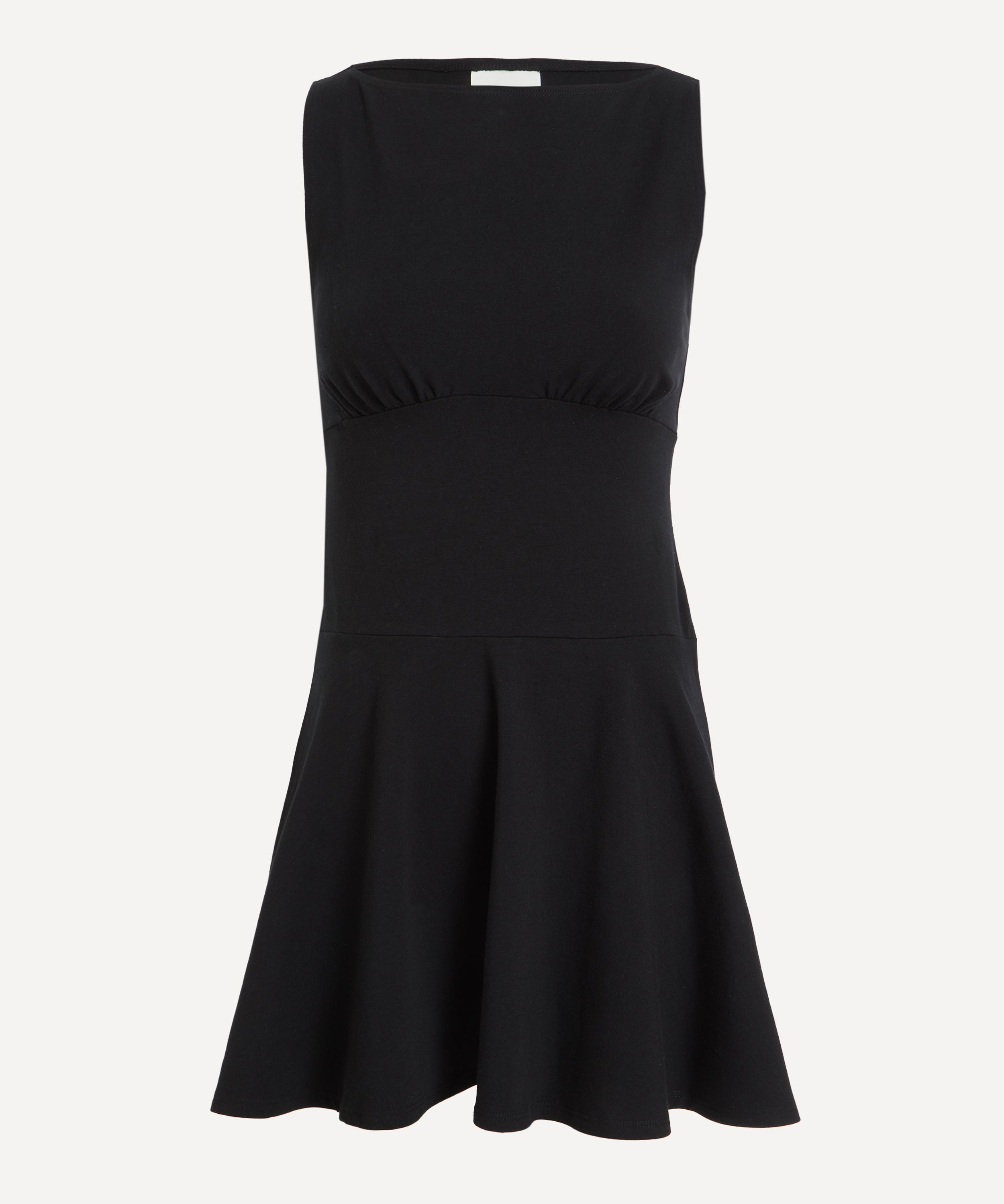 Reformation - Mauve Black Knit Mini Dress
