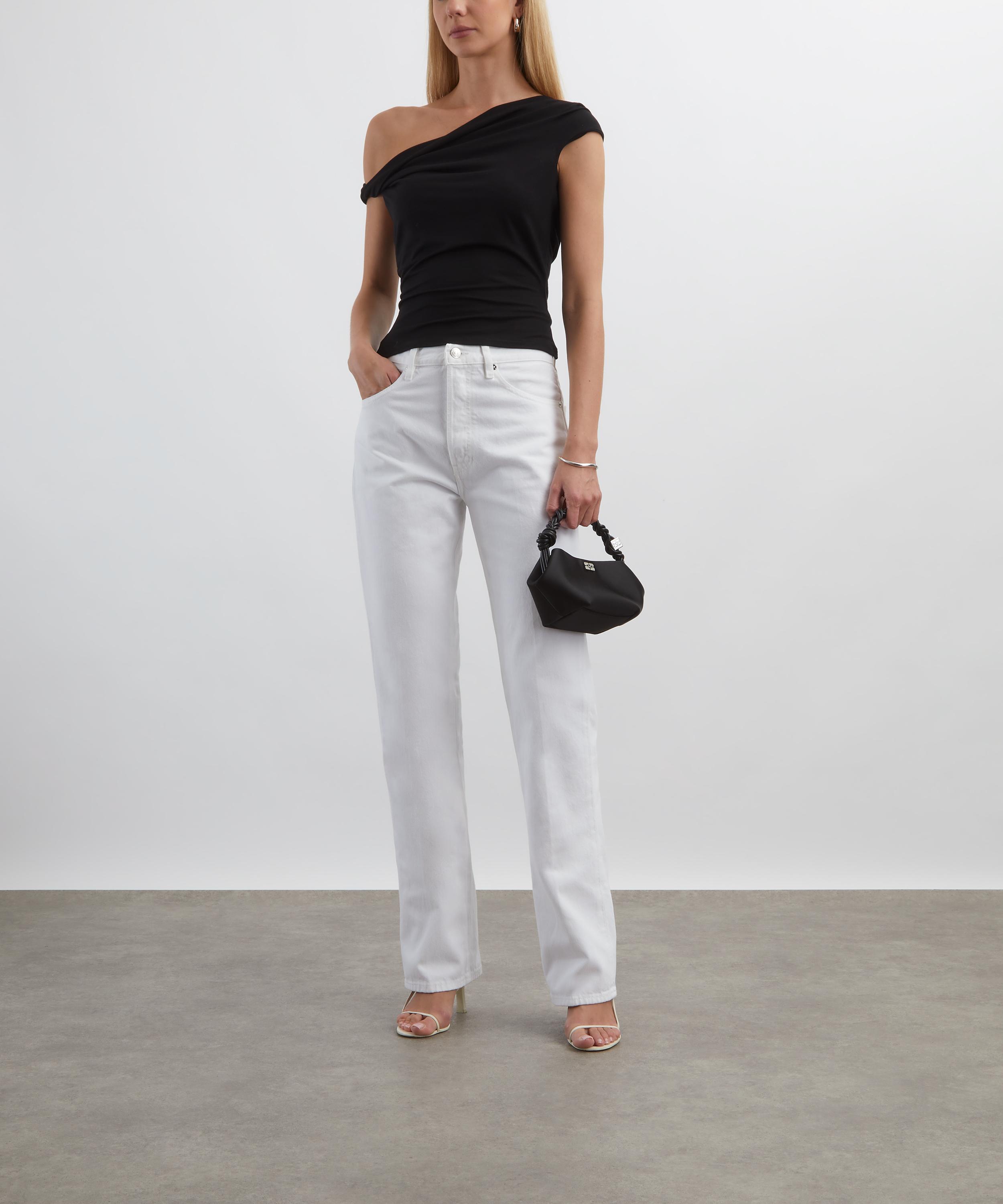 Reformation - Cello Black Knit Top image number 1