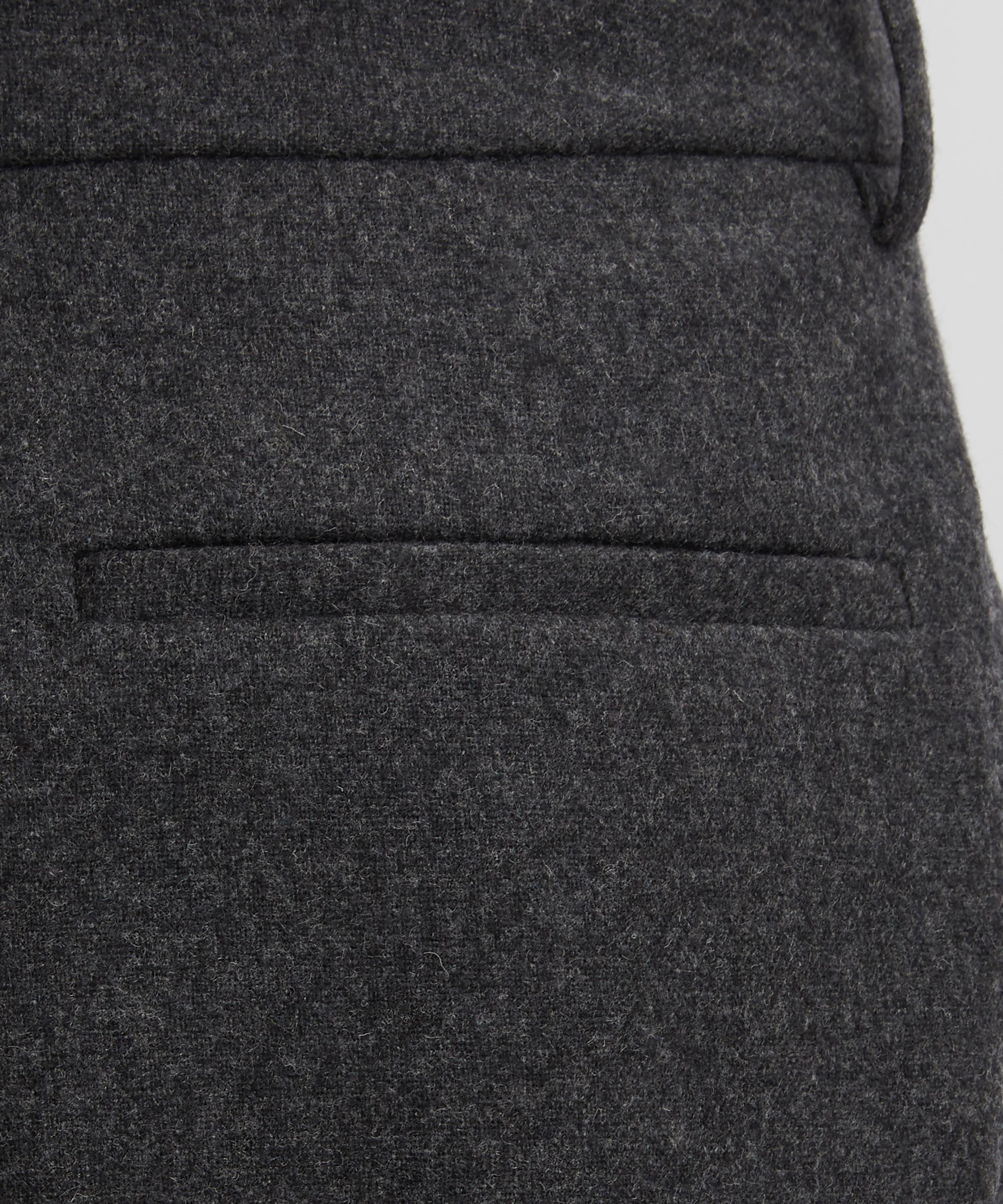 Frame - Grey Melange Wool Trousers image number 4