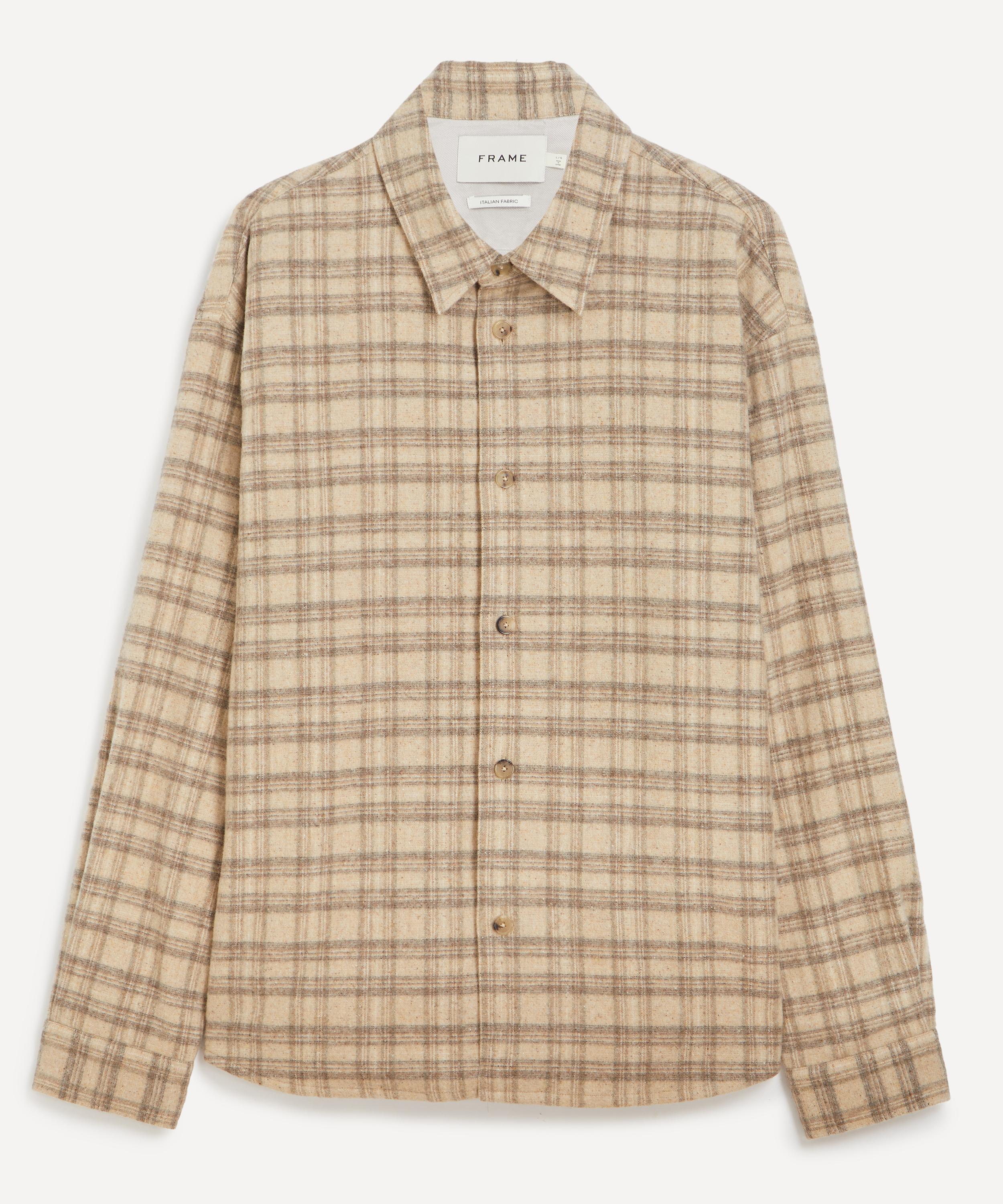 Frame - Woollen Plaid Overshirt image number 0
