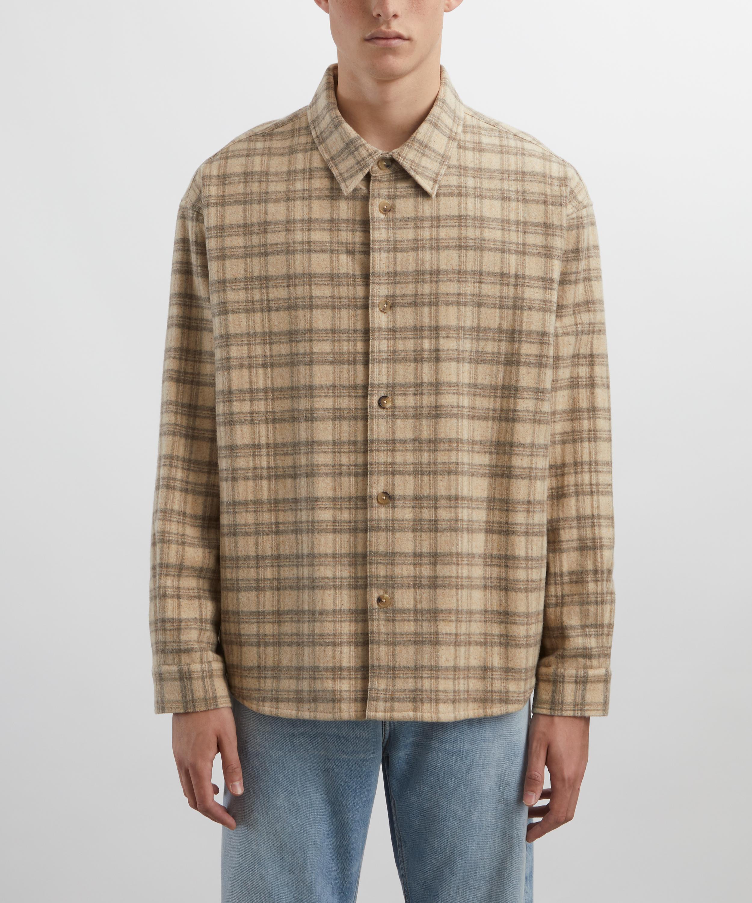 Frame - Woollen Plaid Overshirt image number 2