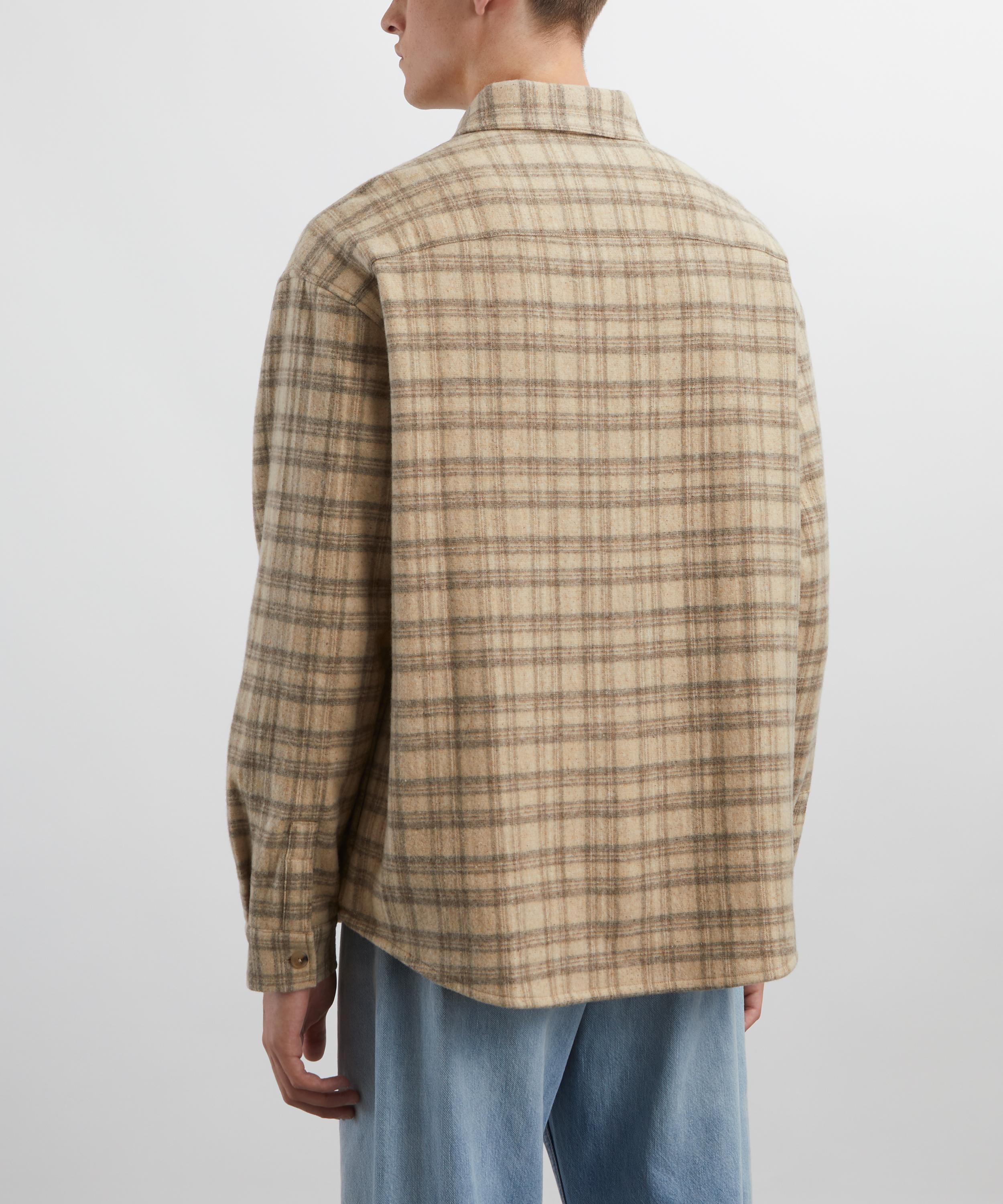 Frame - Woollen Plaid Overshirt image number 3