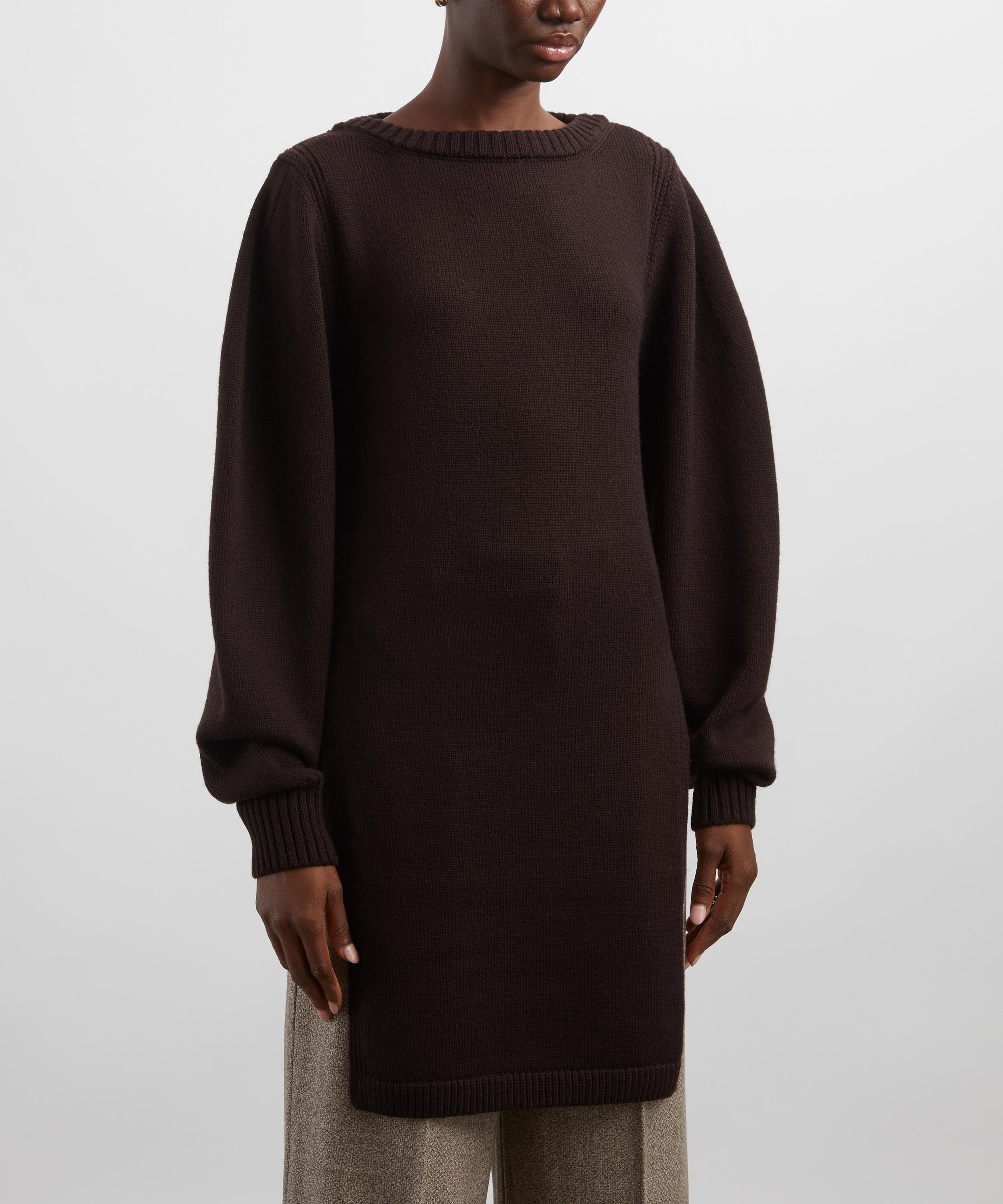 Lemaire - Aubergine Slit Jumper image number 2