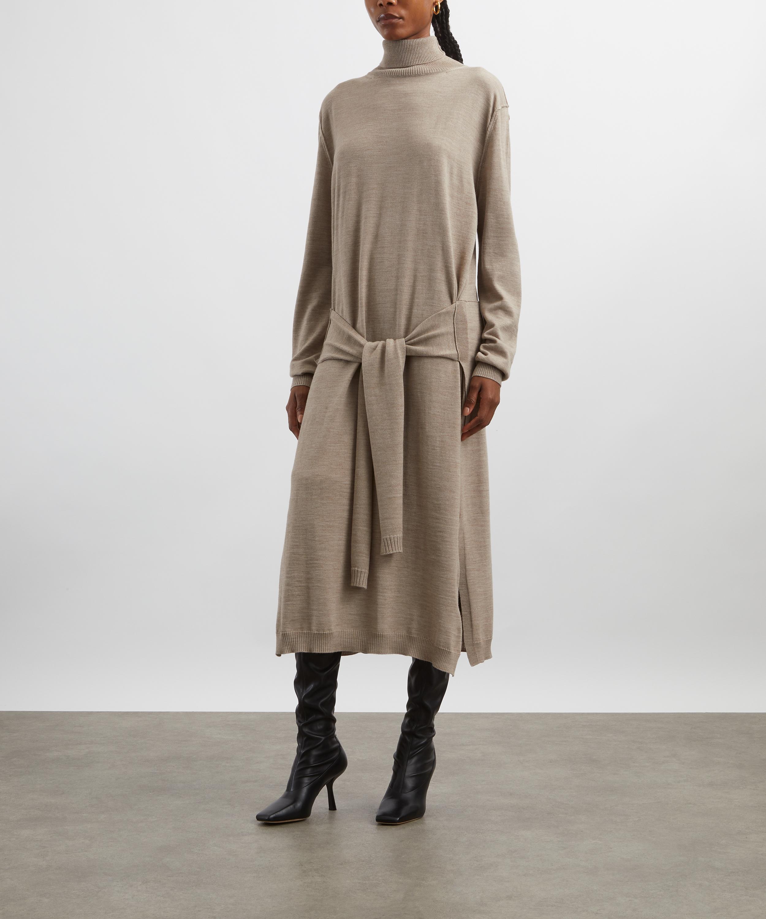 Lemaire - Light Taupe Trompe L’Oeil Dress image number 2