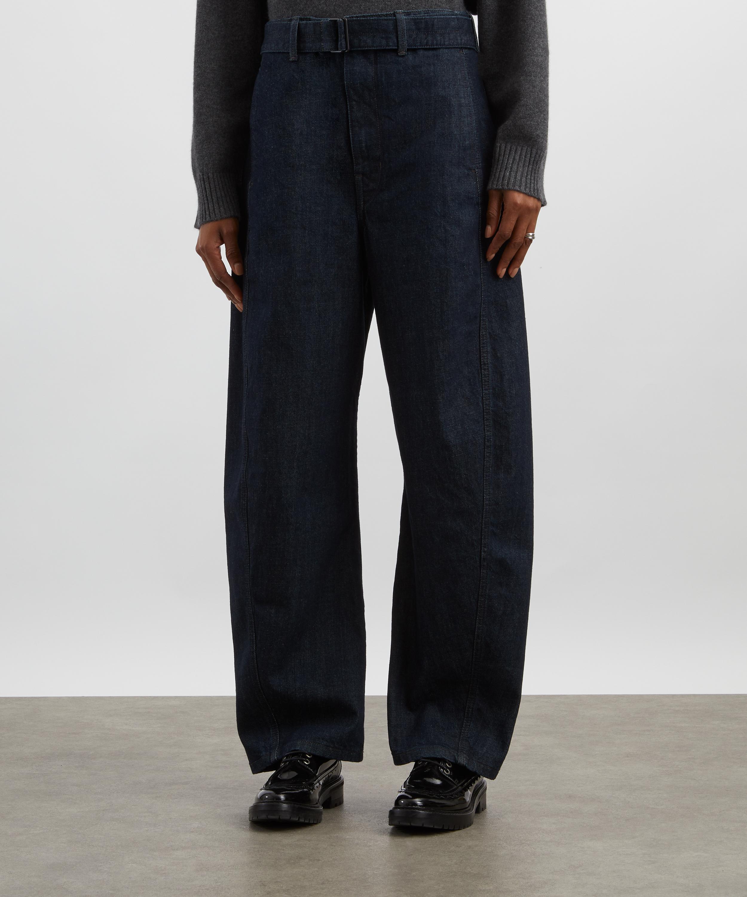 Lemaire - Twisted Belted Denim Trousers image number 2