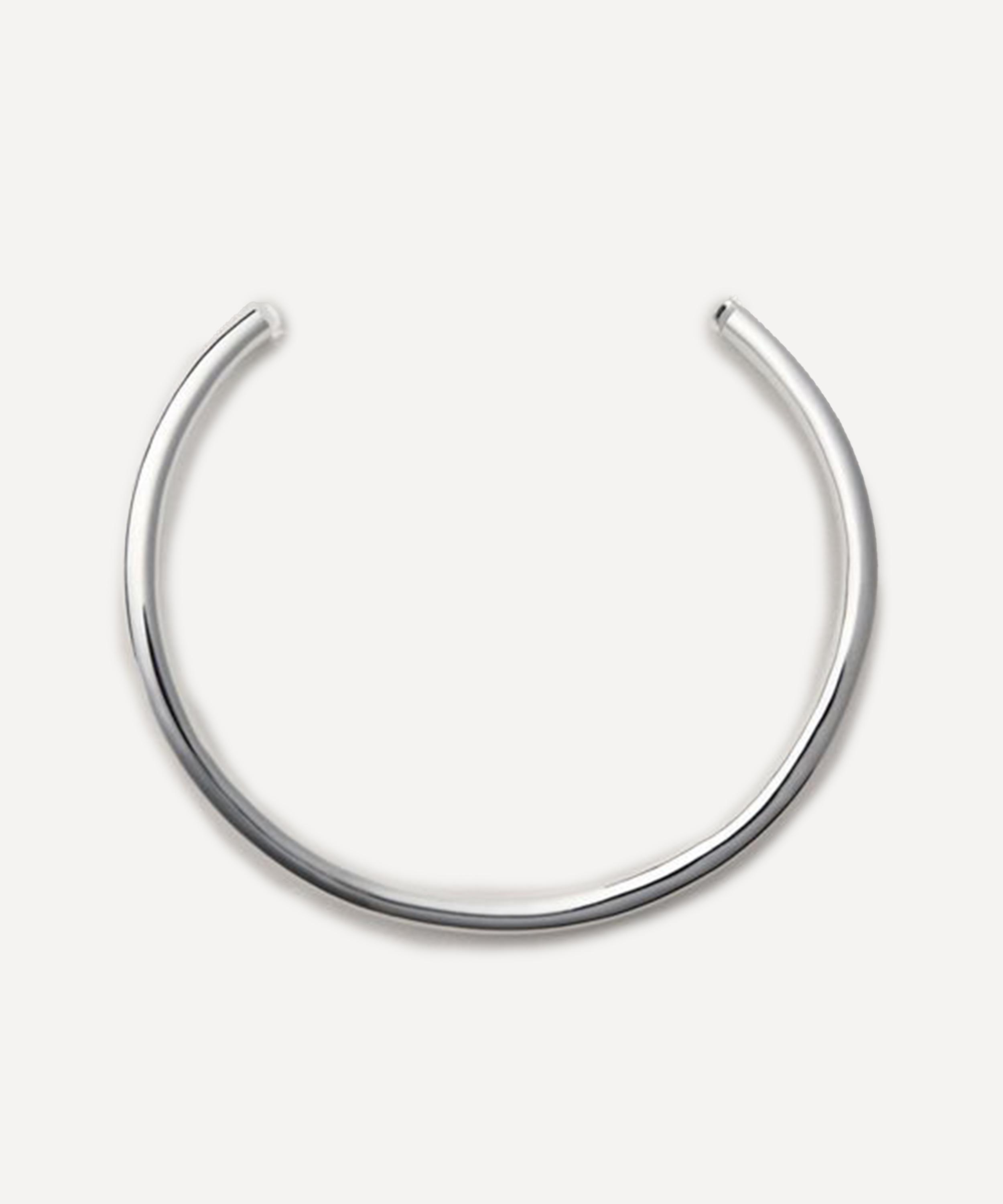 Annika Inez - Sterling Silver Tube Collar Necklace image number 0