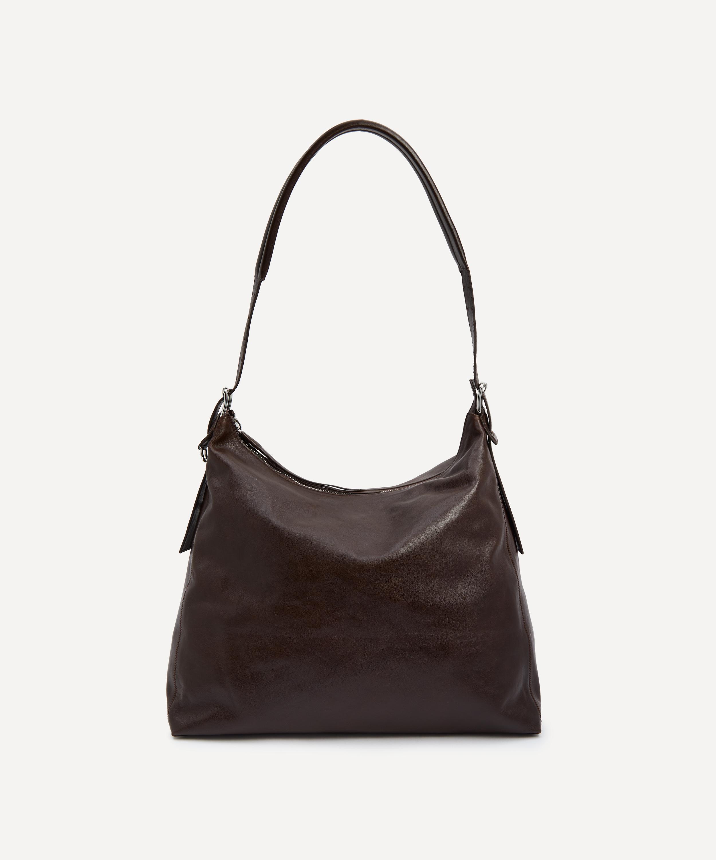 Lemaire - Belted Leather Hobo Bag