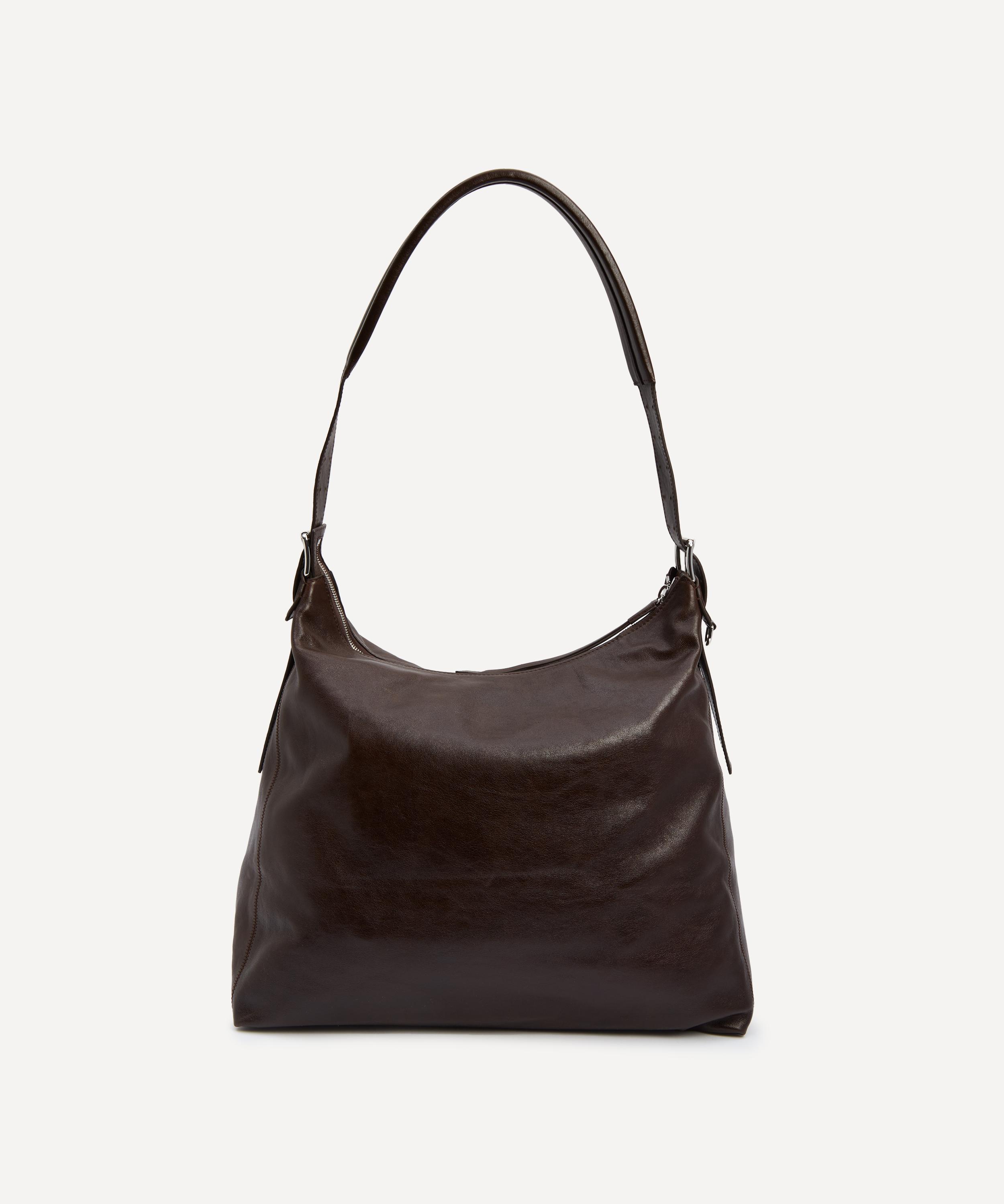 Lemaire - Belted Leather Hobo Bag image number 3