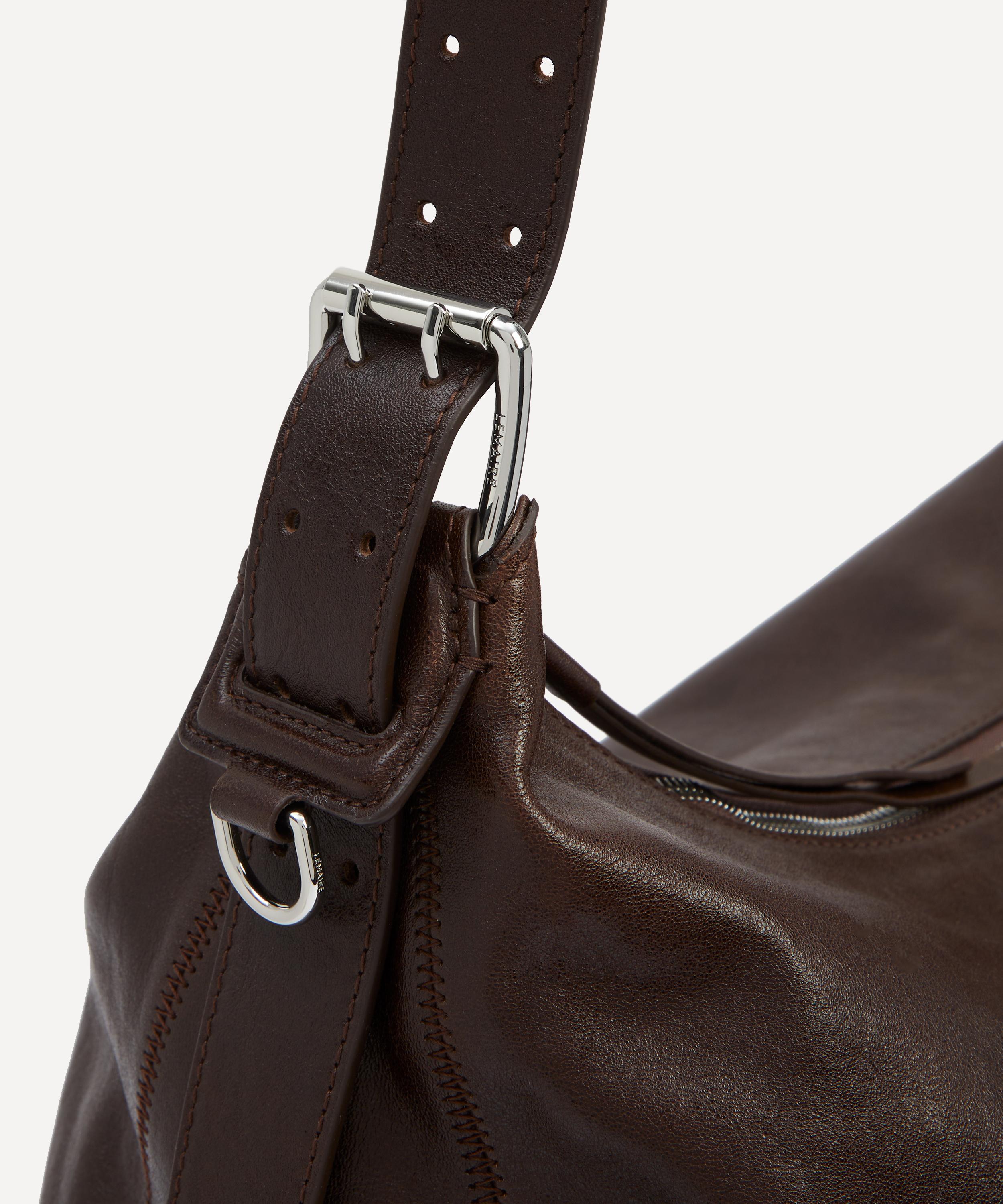 Lemaire - Belted Leather Hobo Bag image number 4
